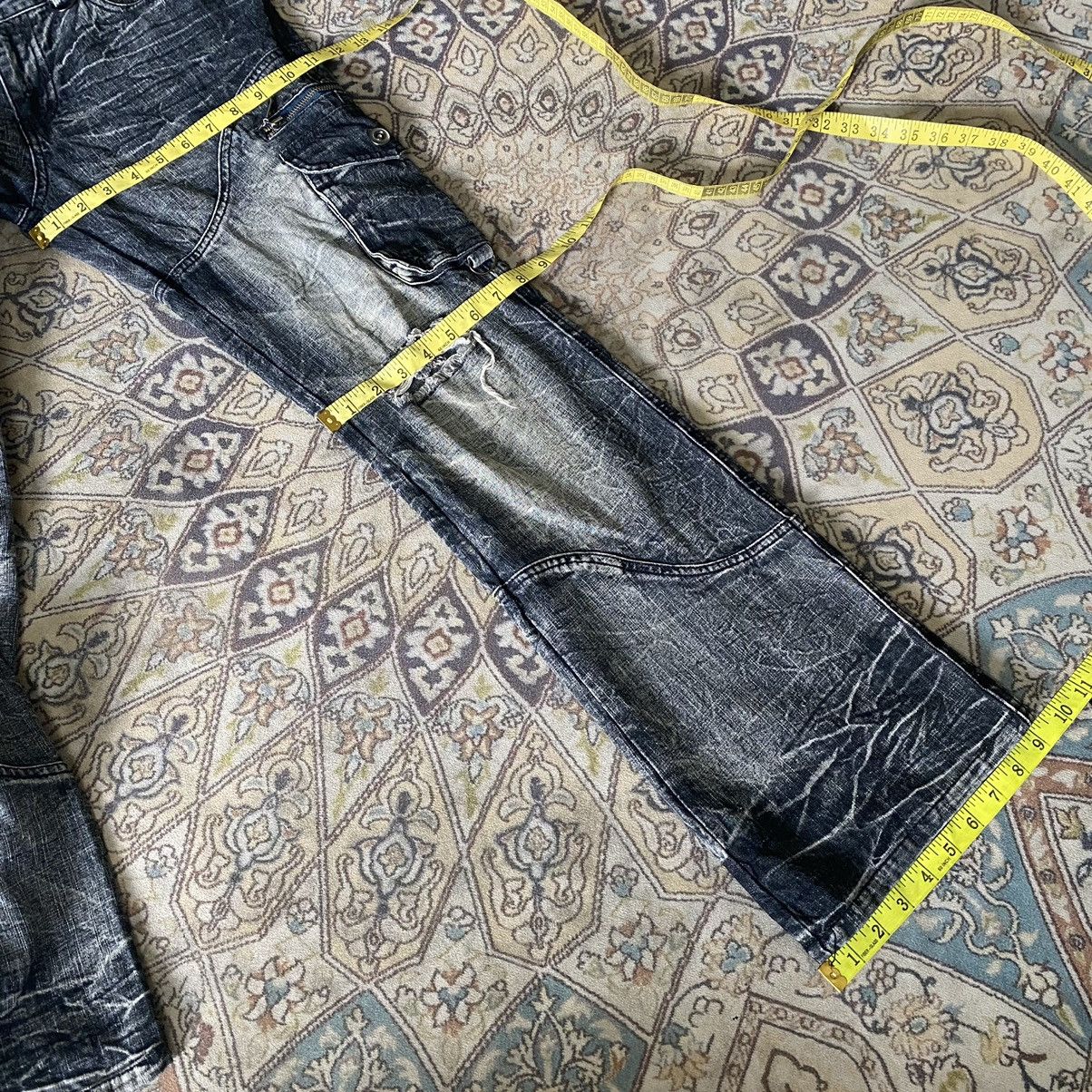 Japanese Brand Japanese Brand LOWBOX Denim Cargo Flare Jeans Size US 32 / EU 48 - 23 Thumbnail
