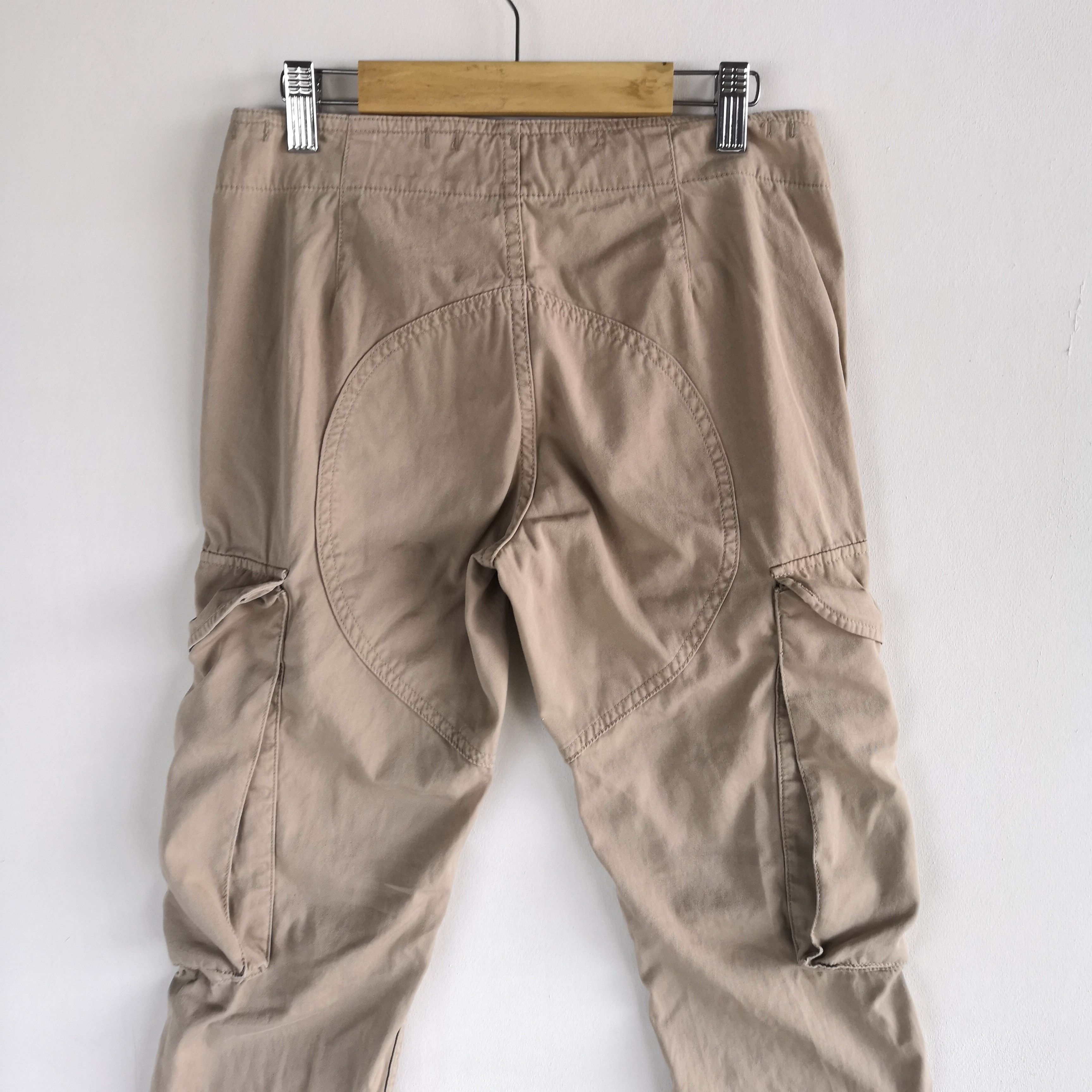 Ralph Lauren × Vintage Ralph Lauren Cargo Pants Multi Pocket Bondage Trousers Size 26" / US 2 / IT 38 - 6 Thumbnail