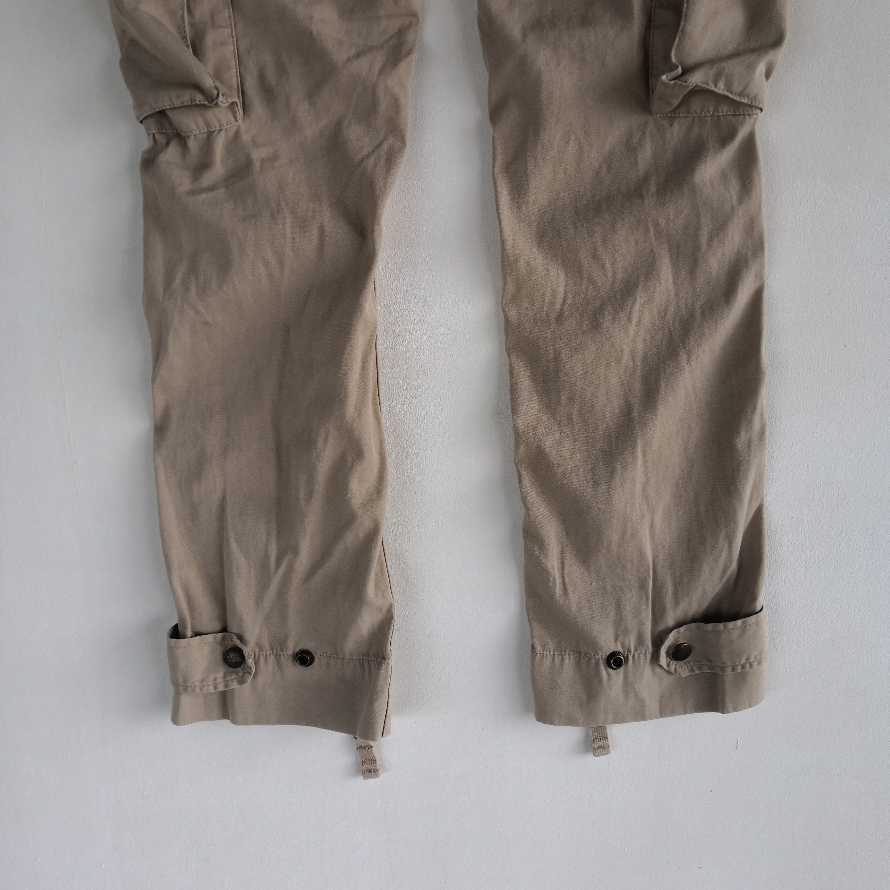 Ralph Lauren × Vintage Ralph Lauren Cargo Pants Multi Pocket Bondage Trousers Size 26" / US 2 / IT 38 - 9 Thumbnail