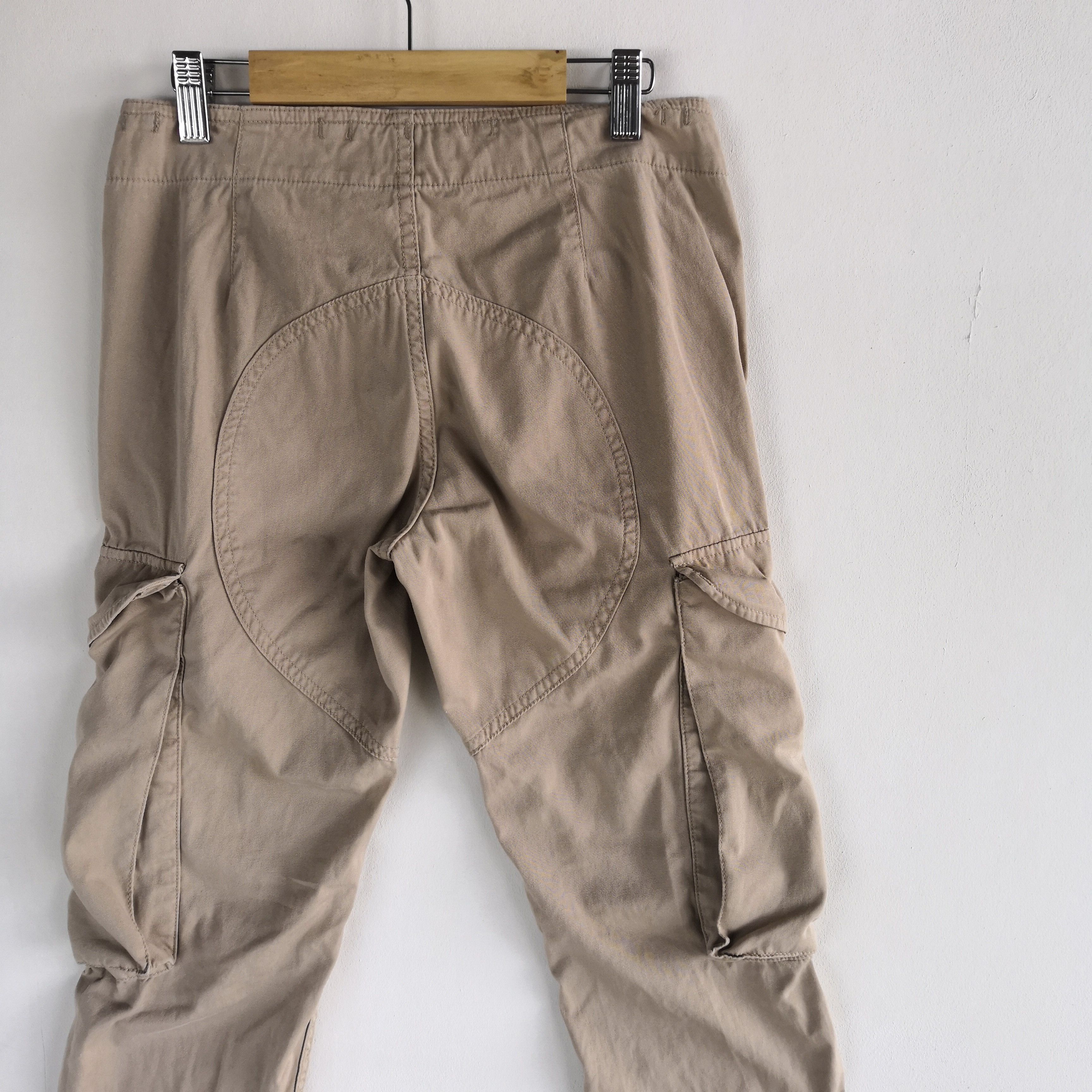 Ralph Lauren × Vintage Ralph Lauren Cargo Pants Multi Pocket Bondage Trousers Size 26" / US 2 / IT 38 - 7 Thumbnail