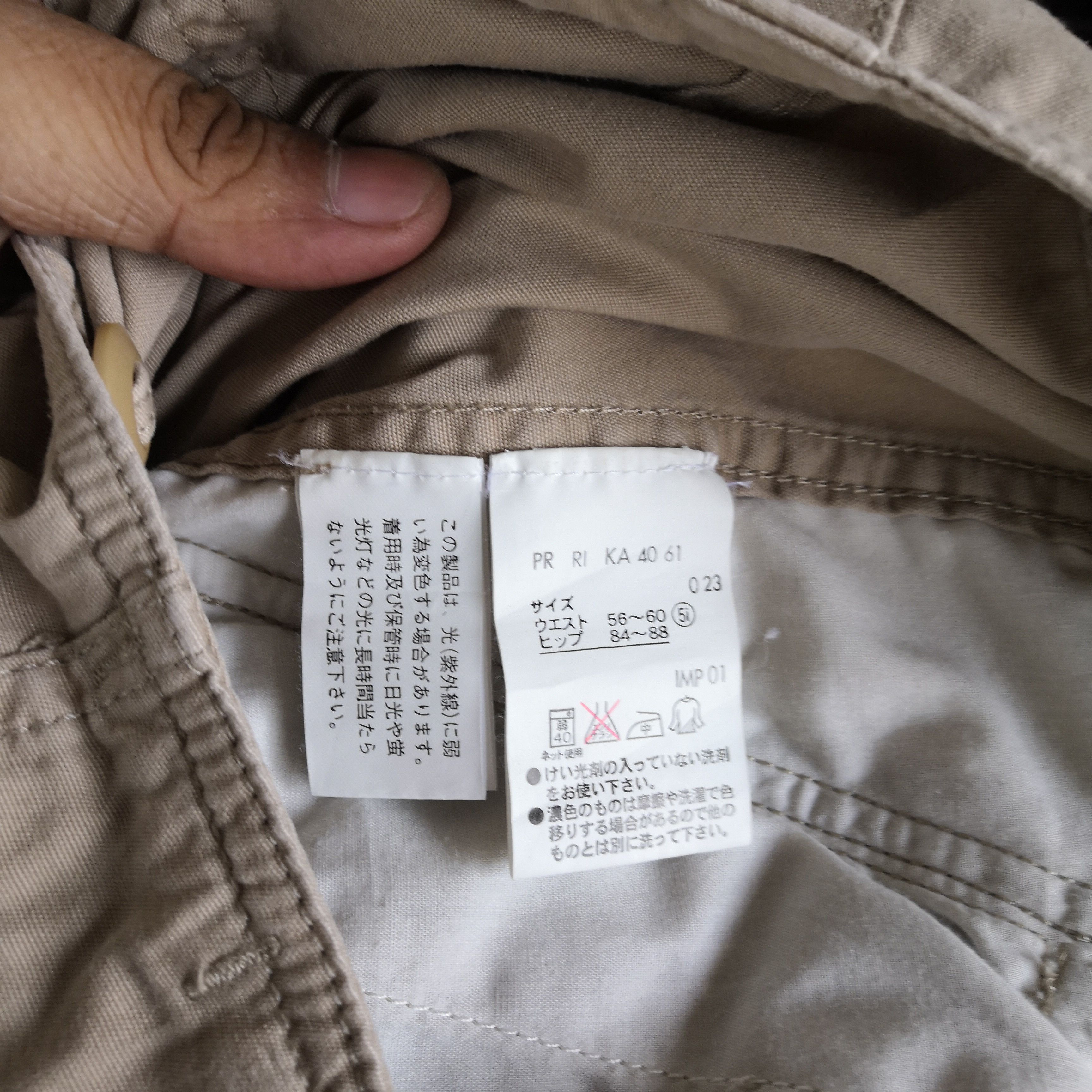 Ralph Lauren × Vintage Ralph Lauren Cargo Pants Multi Pocket Bondage Trousers Size 26" / US 2 / IT 38 - 15 Thumbnail