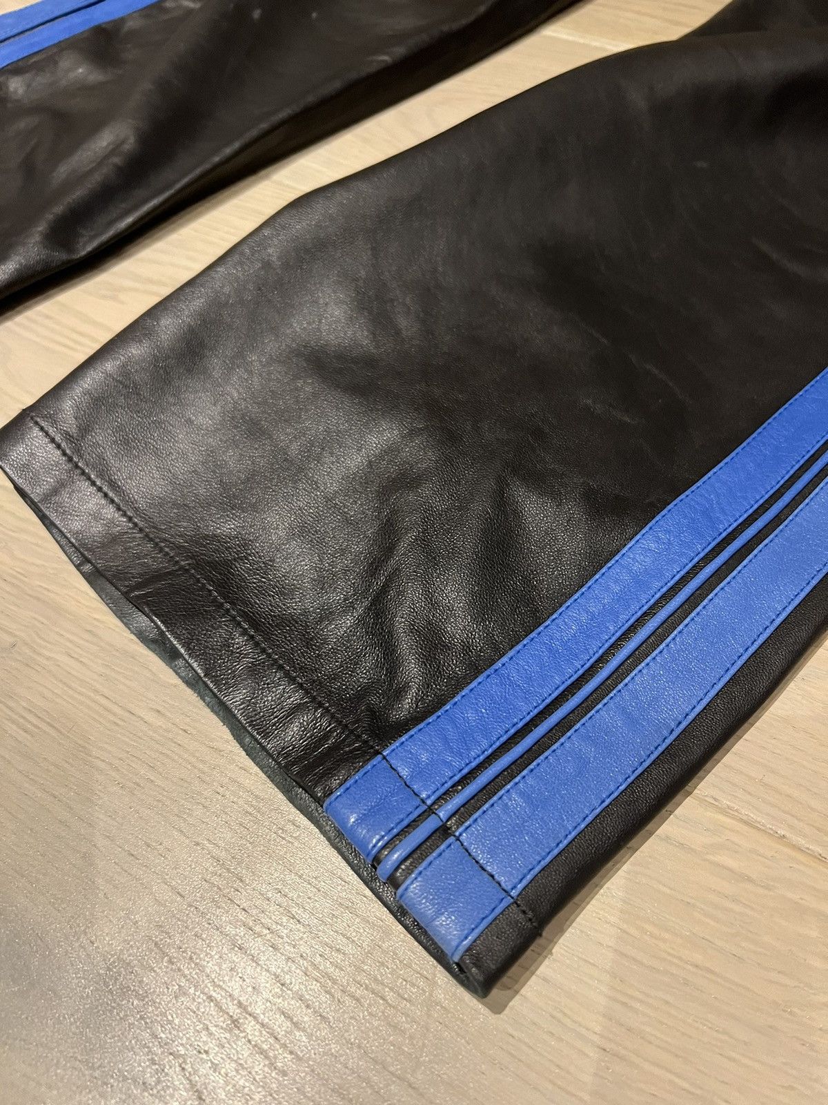 Marni Marni Loose-fit soft lamb leather trackpant trousers Size US 32 / EU 48 - 2 Thumbnail
