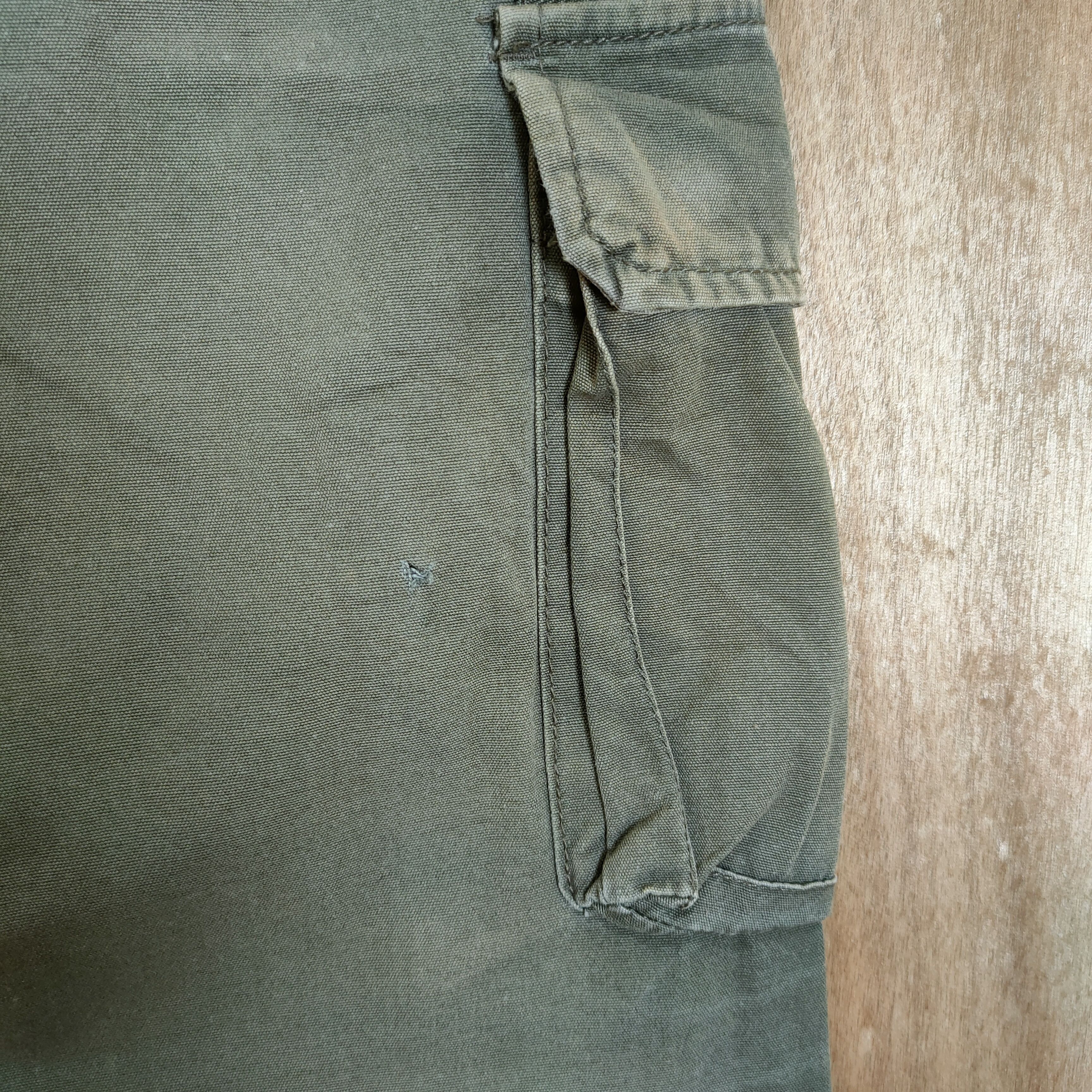 Japanese Brand × Vintage VINTAGE SMP FADED BOOTCUT FLARE CARGO PANTS Size US 32 / EU 48 - 11 Thumbnail