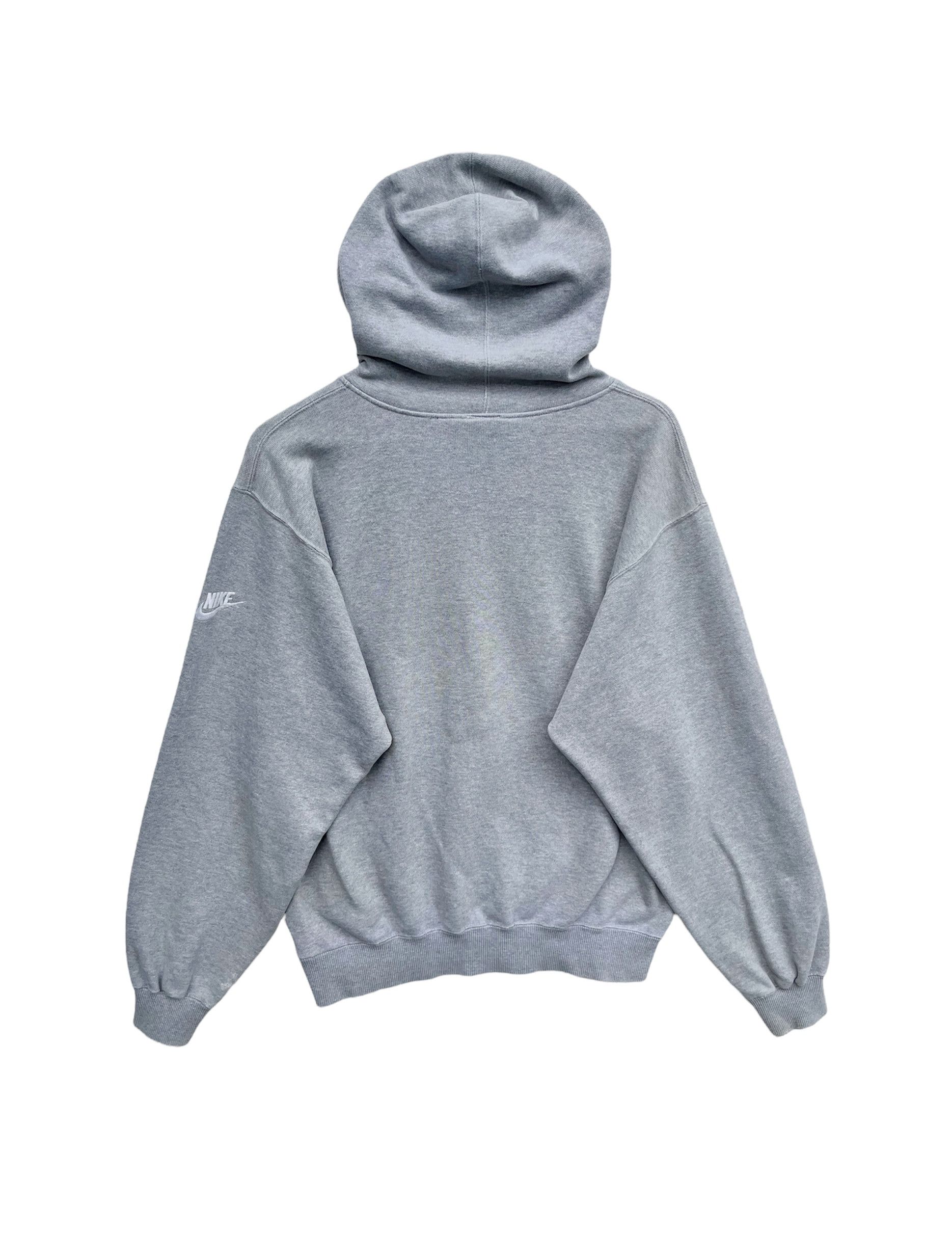 Nike × Vintage Vintage 90s Nike Spellout Hoodie Size US L / EU 52-54 / 3 - 2 Thumbnail