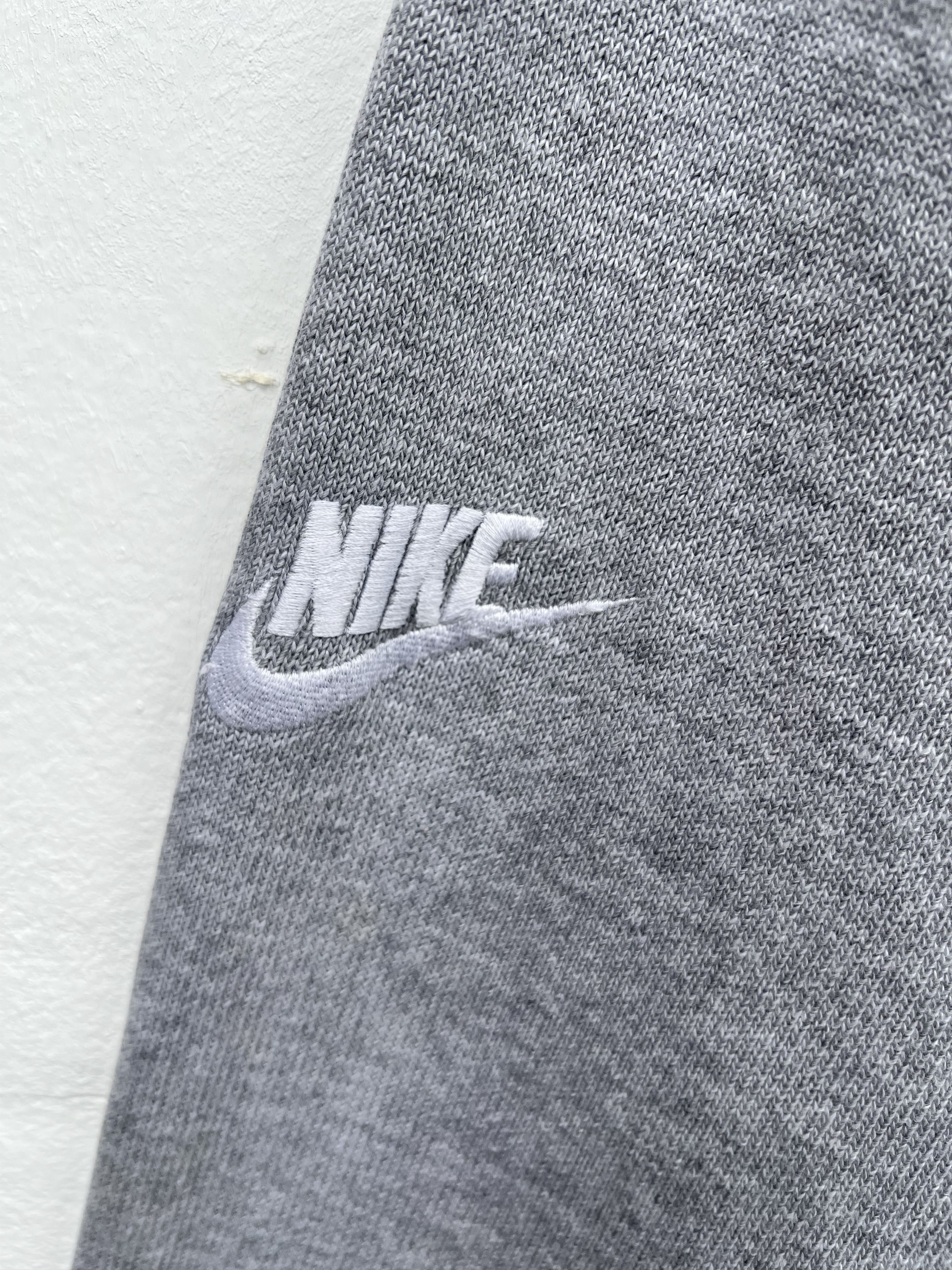 Nike × Vintage Vintage 90s Nike Spellout Hoodie Size US L / EU 52-54 / 3 - 4 Thumbnail