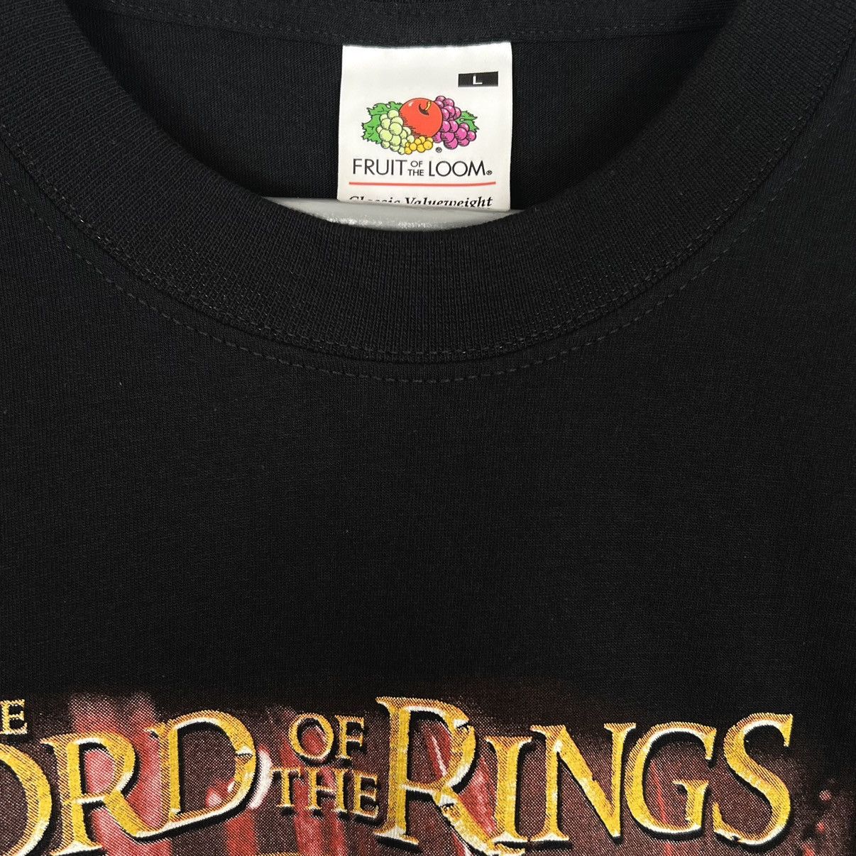 Vintage Vintage 2003 Lord Of The Rings Two Towers ‘Aragorn’ T Shirt Size US L / EU 52-54 / 3 - 5 Thumbnail