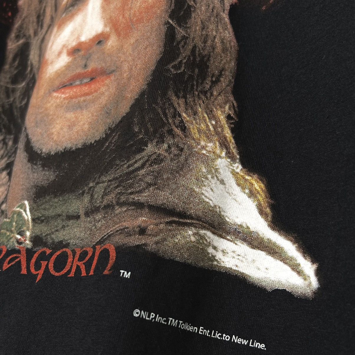 Vintage Vintage 2003 Lord Of The Rings Two Towers ‘Aragorn’ T Shirt Size US L / EU 52-54 / 3 - 4 Thumbnail