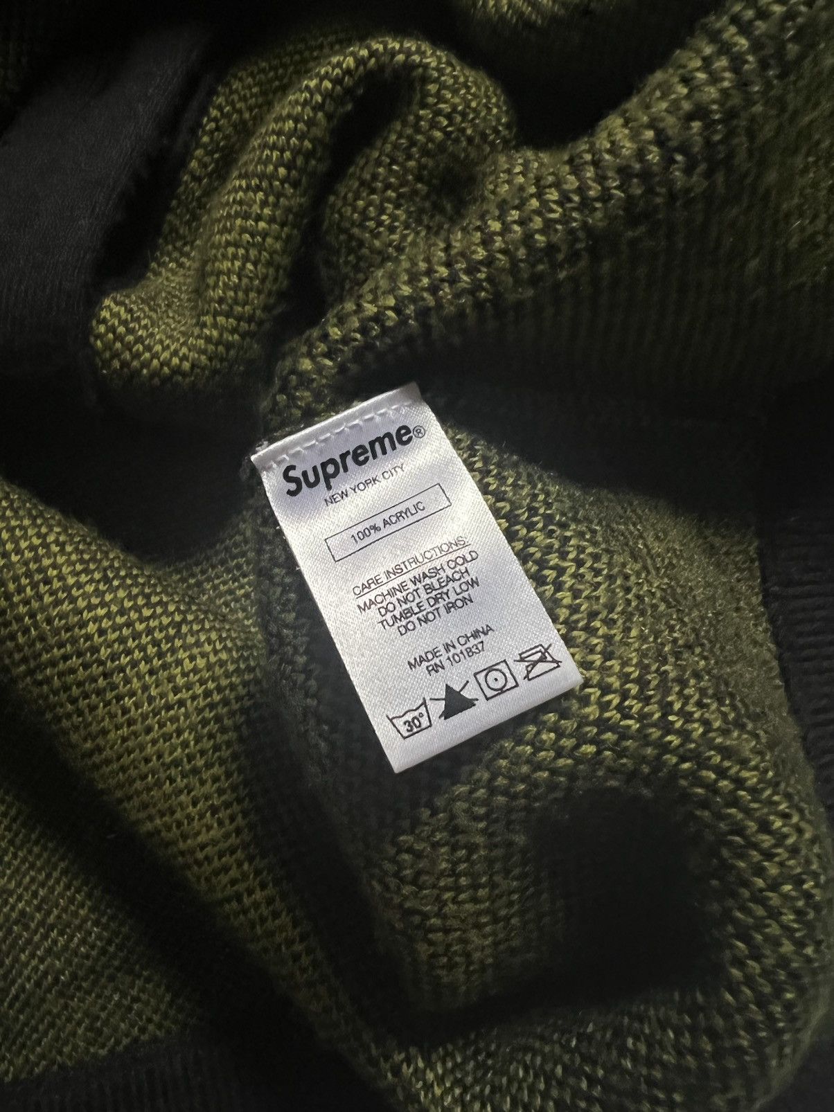 Supreme Supreme Argyle Brushed Cardigan Size US M / EU 48-50 / 2 - 4 Thumbnail