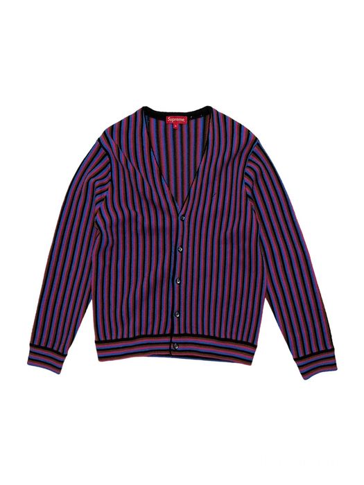 Supreme Supreme Micro Stripe Cardigan | Grailed