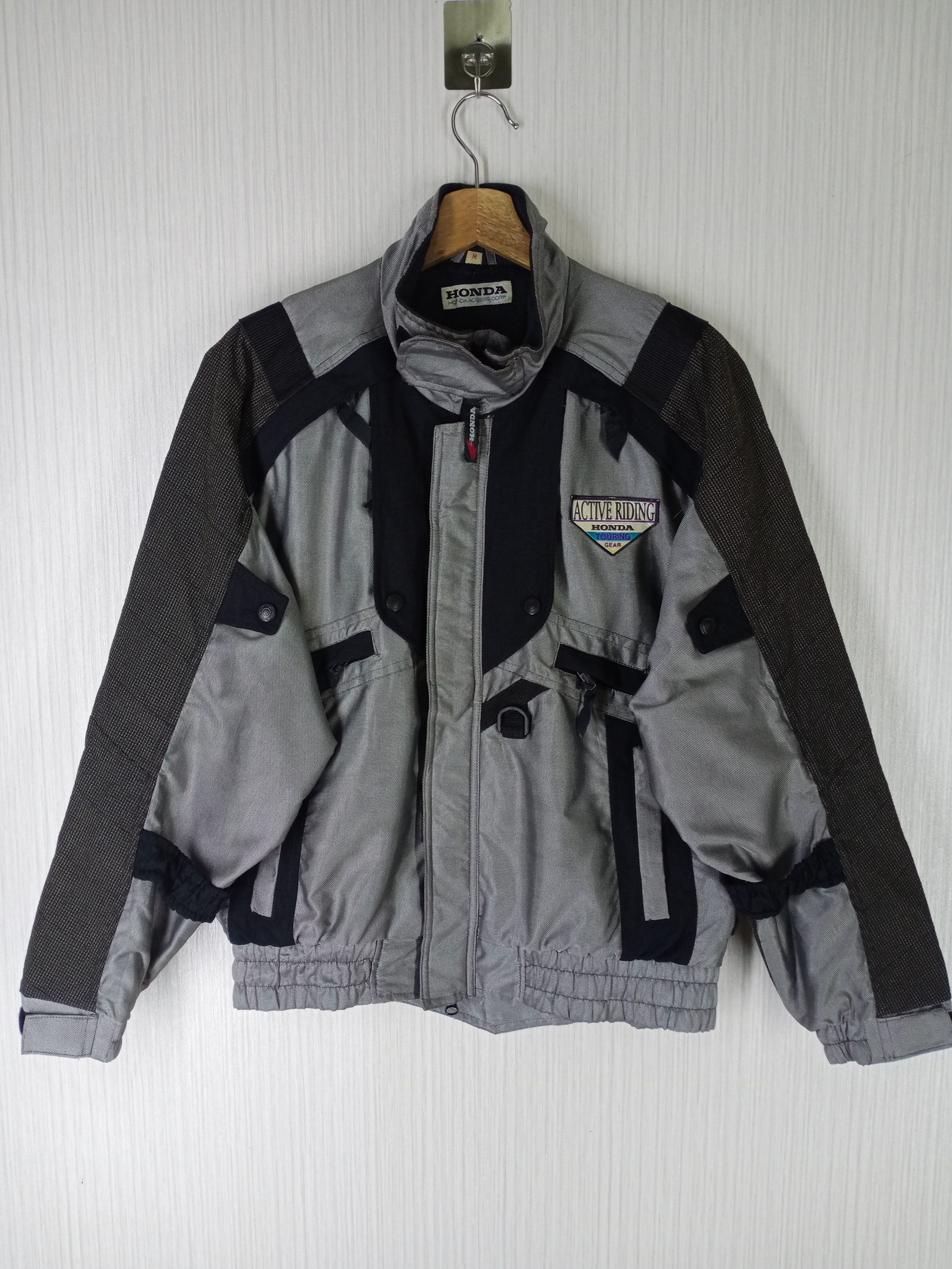 Honda Rare Vintage Honda Riding Jacket Size US M / EU 48-50 / 2 - 2 Thumbnail