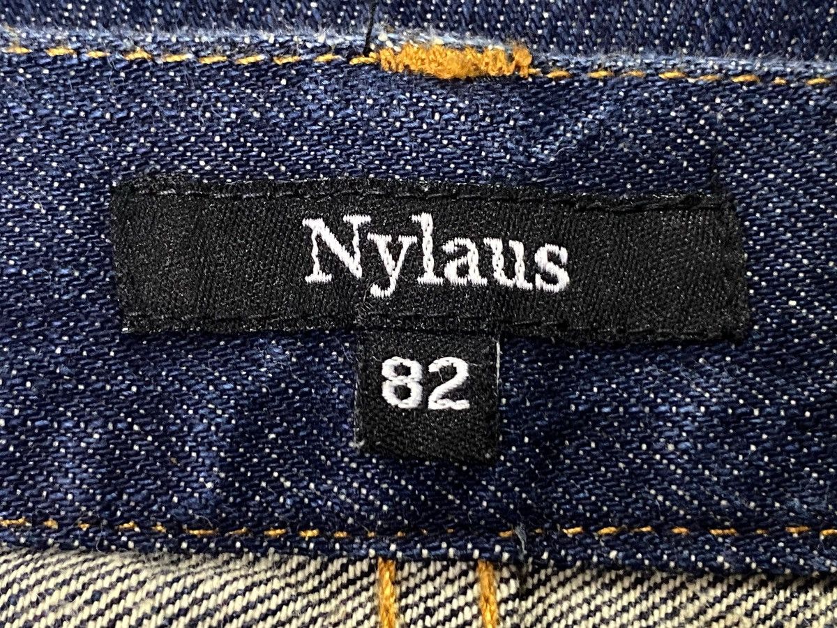 Japanese Brand Nice Design‼️“NYLAUS” Ripped Distressed Denim Pants Size US 32 / EU 48 - 11 Thumbnail