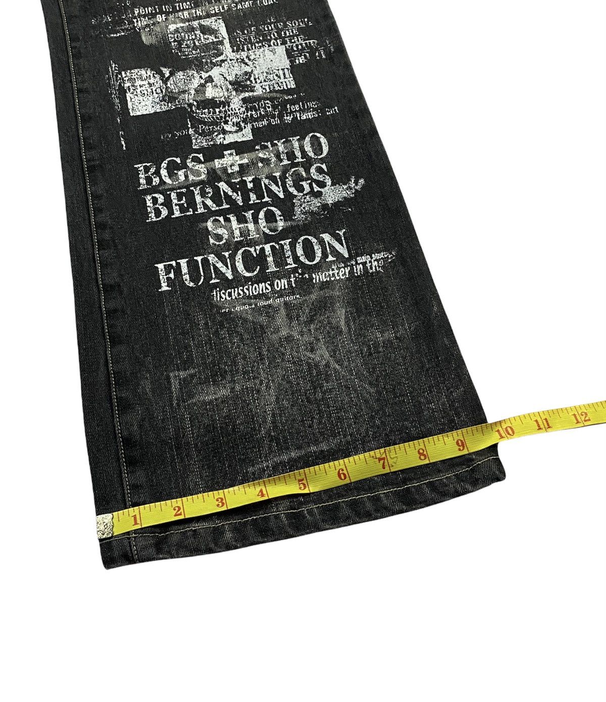 BERNINGS SHO Japanese Brand Bernings-Sho Distressed Punk Design Size US 31 - 9 Thumbnail