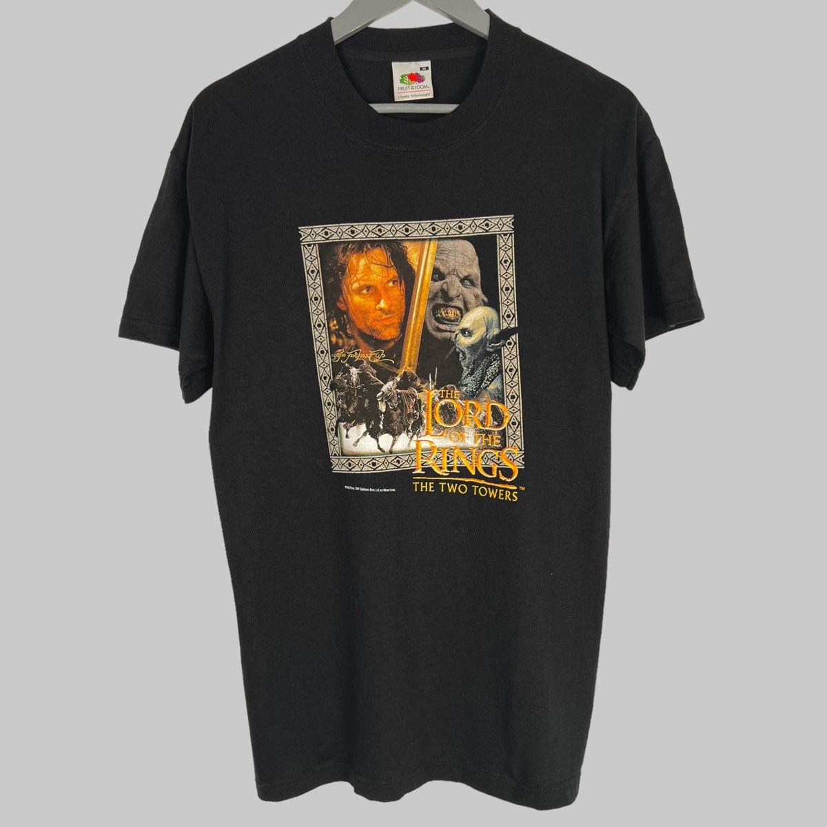 Vintage Vintage 2003 Lord Of The Rings Two Towers Aragorn Orcs Tee Size US L / EU 52-54 / 3 - 1 Thumbnail