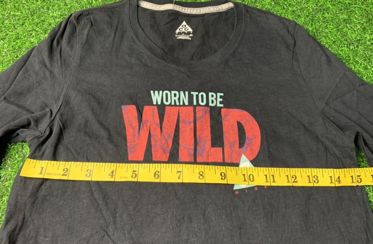 Nike ACG Nike ACG Worn to be Wild Spell Out Long Sleeve Tee Size XS / US 0-2 / IT 36-38 - 8 Thumbnail