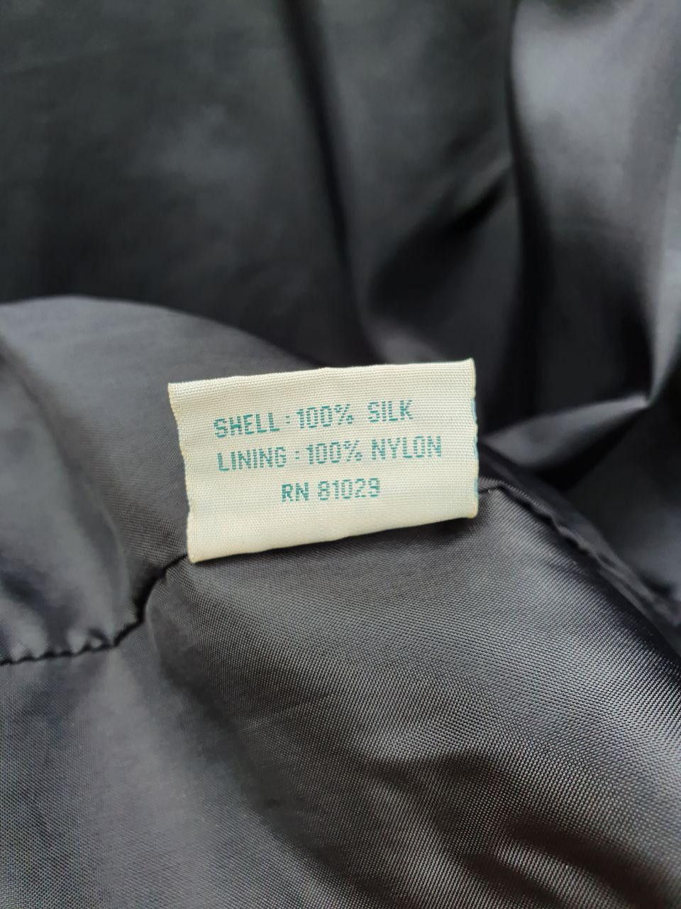 Japanese Brand 80s Silk Bomber Jacket Black On The Brink RICK OWENS Style Size US M / EU 48-50 / 2 - 4 Thumbnail
