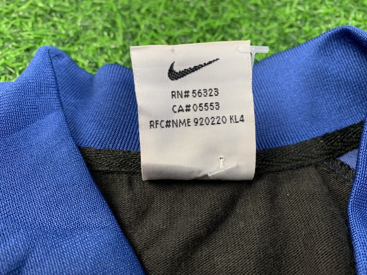 Nike Vintage Nike Basketball Middle Logo Zipper Tee Size US L / EU 52-54 / 3 - 4 Thumbnail