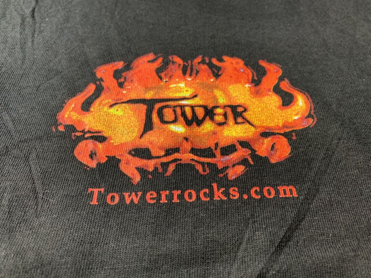 Band Tees Towerrocks Tower Records Tee Size US M / EU 48-50 / 2 - 2 Thumbnail
