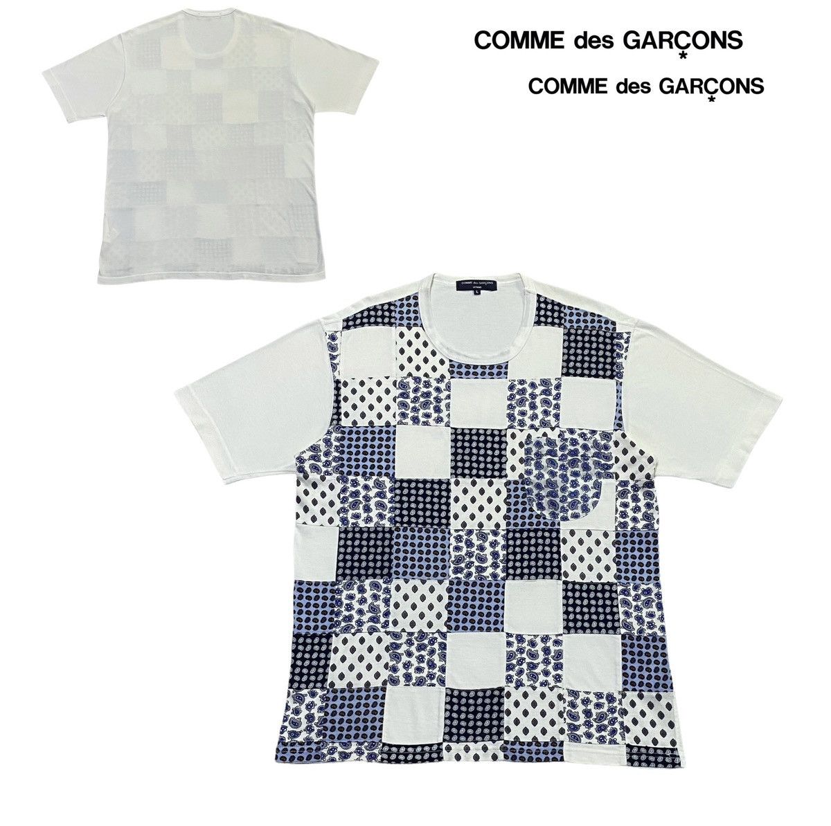 Comme des Garcons × Japanese Brand AD2013 Comme Des Garçons Patchwork Single Pocket Size US L / EU 52-54 / 3 - 1 Thumbnail