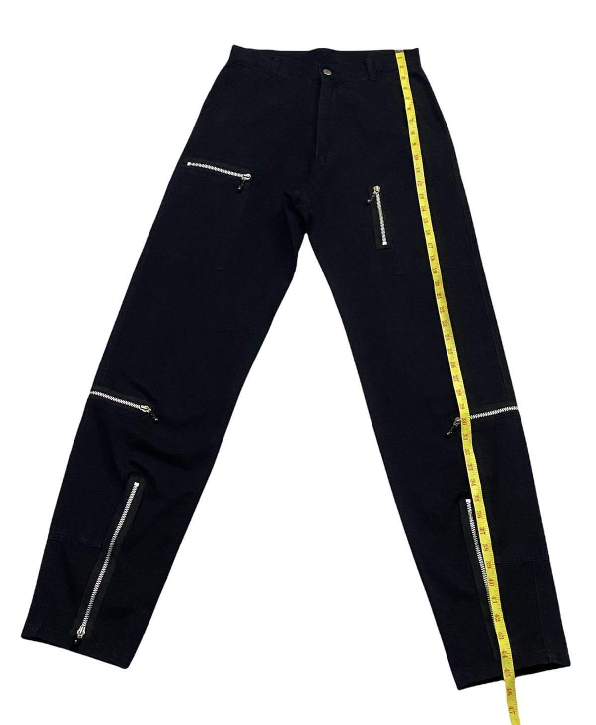 Japanese Brand Japanese Brand “SUPER LOVER” Bondage Zipper Casual Pants Size US 28 / EU 44 - 5 Thumbnail