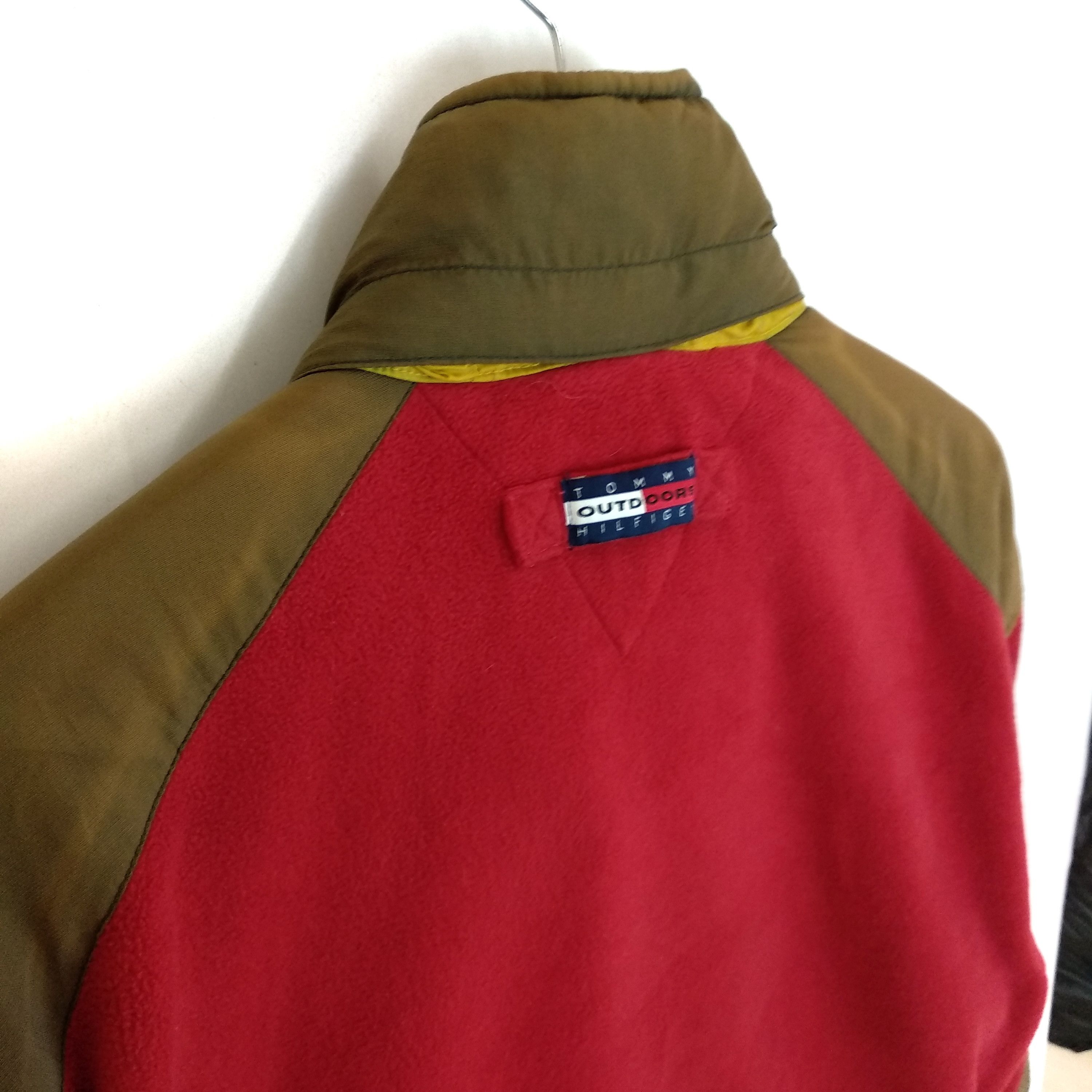 Tommy Hilfiger × Vintage Vintage 90's TOMMY HILFIGER Outdoor Sherpa Fleece Jacket Size US XL / EU 56 / 4 - 14 Thumbnail