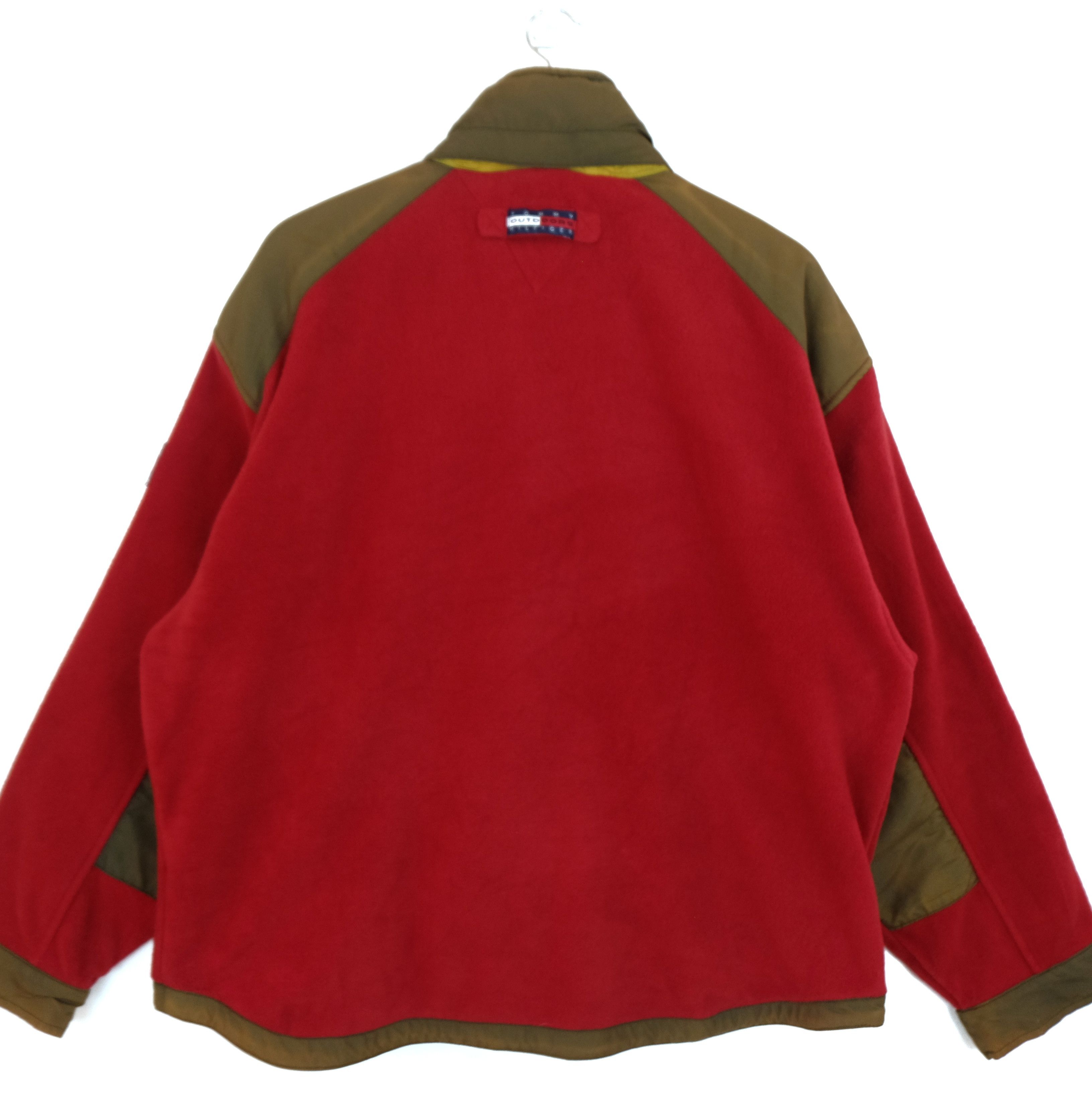 Tommy Hilfiger × Vintage Vintage 90's TOMMY HILFIGER Outdoor Sherpa Fleece Jacket Size US XL / EU 56 / 4 - 8 Thumbnail