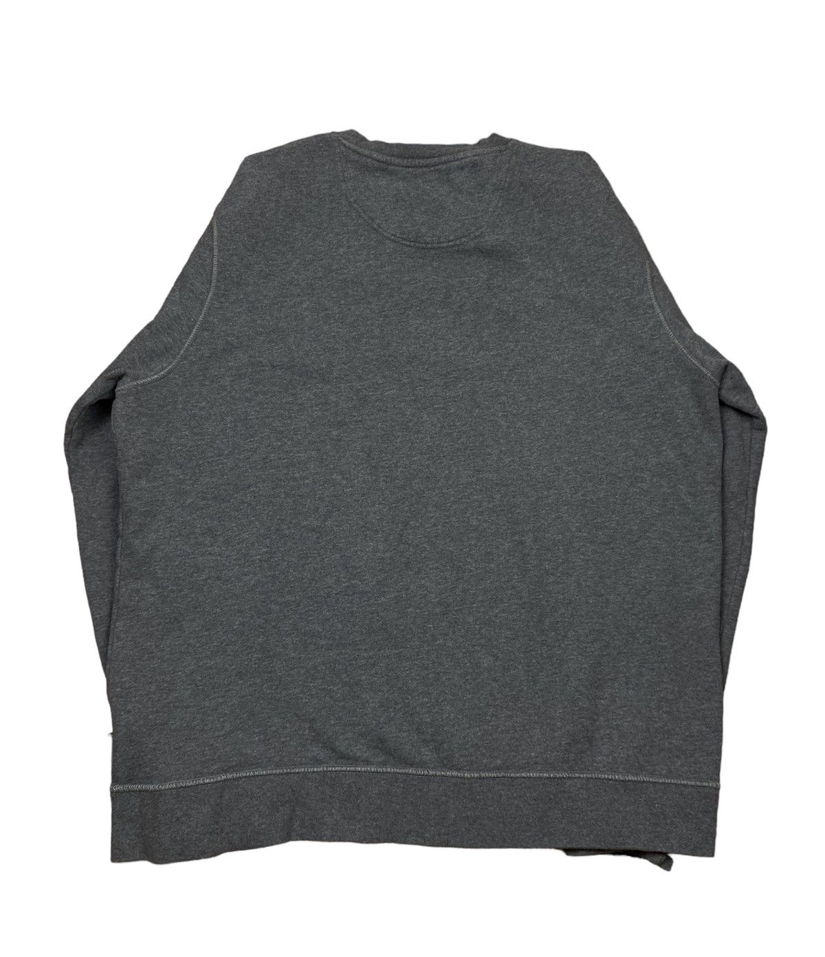 Barbour Barbour Grey Spellout Crewneck Sweatshirt Size US XL / EU 56 / 4 - 2 Thumbnail