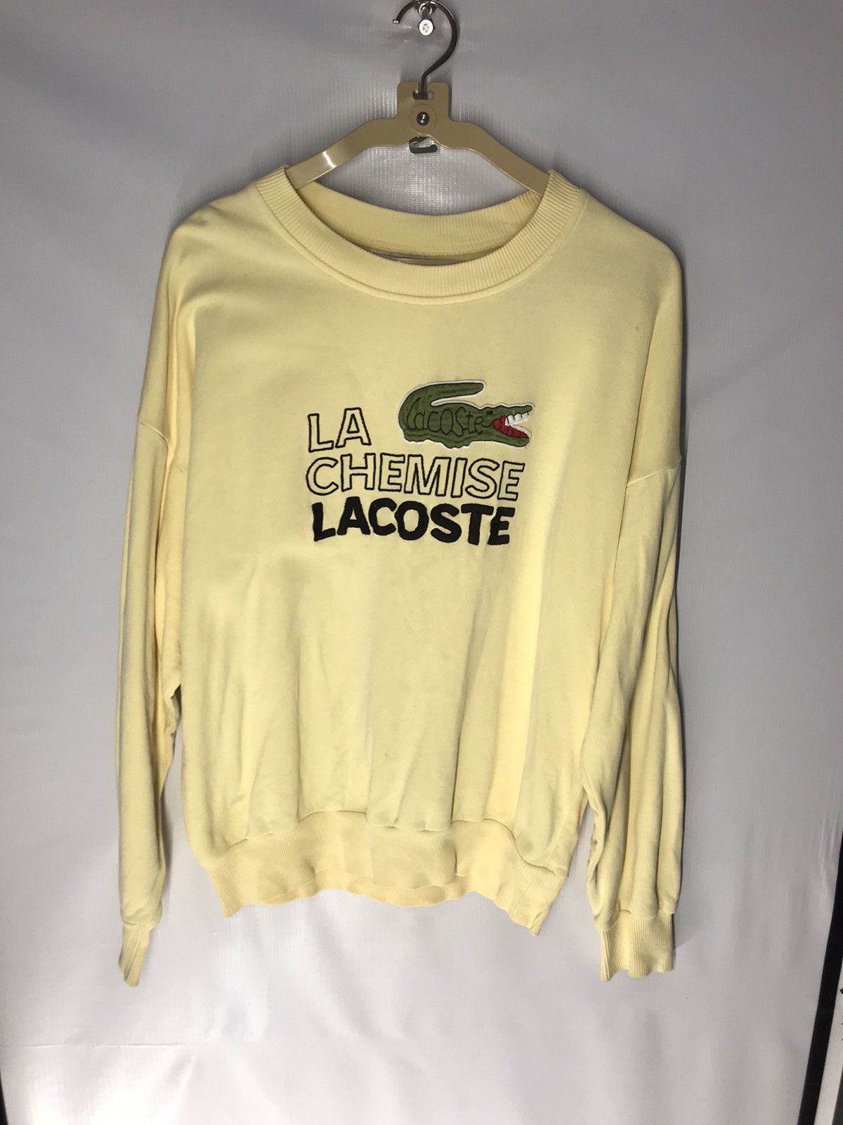 Lacoste Lacoste spellout crewneck sweatshirt Size US M / EU 48-50 / 2 - 6 Thumbnail