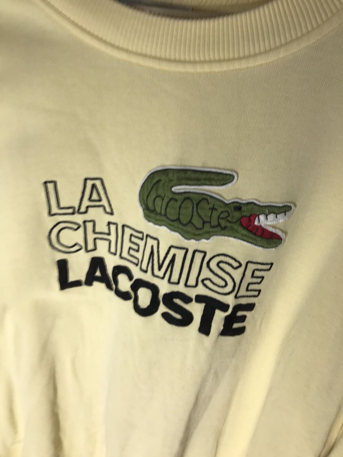 Lacoste Lacoste spellout crewneck sweatshirt Size US M / EU 48-50 / 2 - 5 Thumbnail