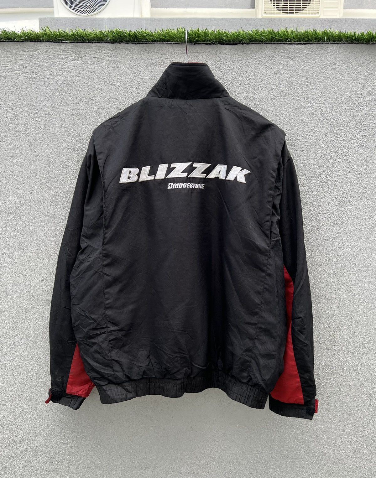 Japanese Brand Blizzak Bridgestone Big Spellout Double Zipped Jacket Size US L / EU 52-54 / 3 - 2 Thumbnail