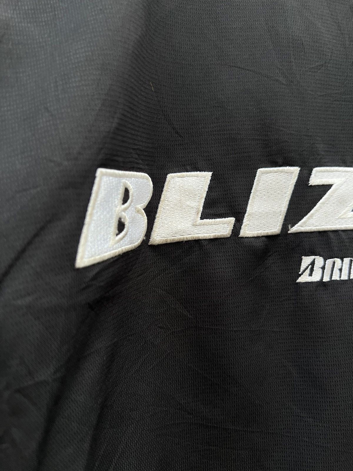 Japanese Brand Blizzak Bridgestone Big Spellout Double Zipped Jacket Size US L / EU 52-54 / 3 - 13 Thumbnail