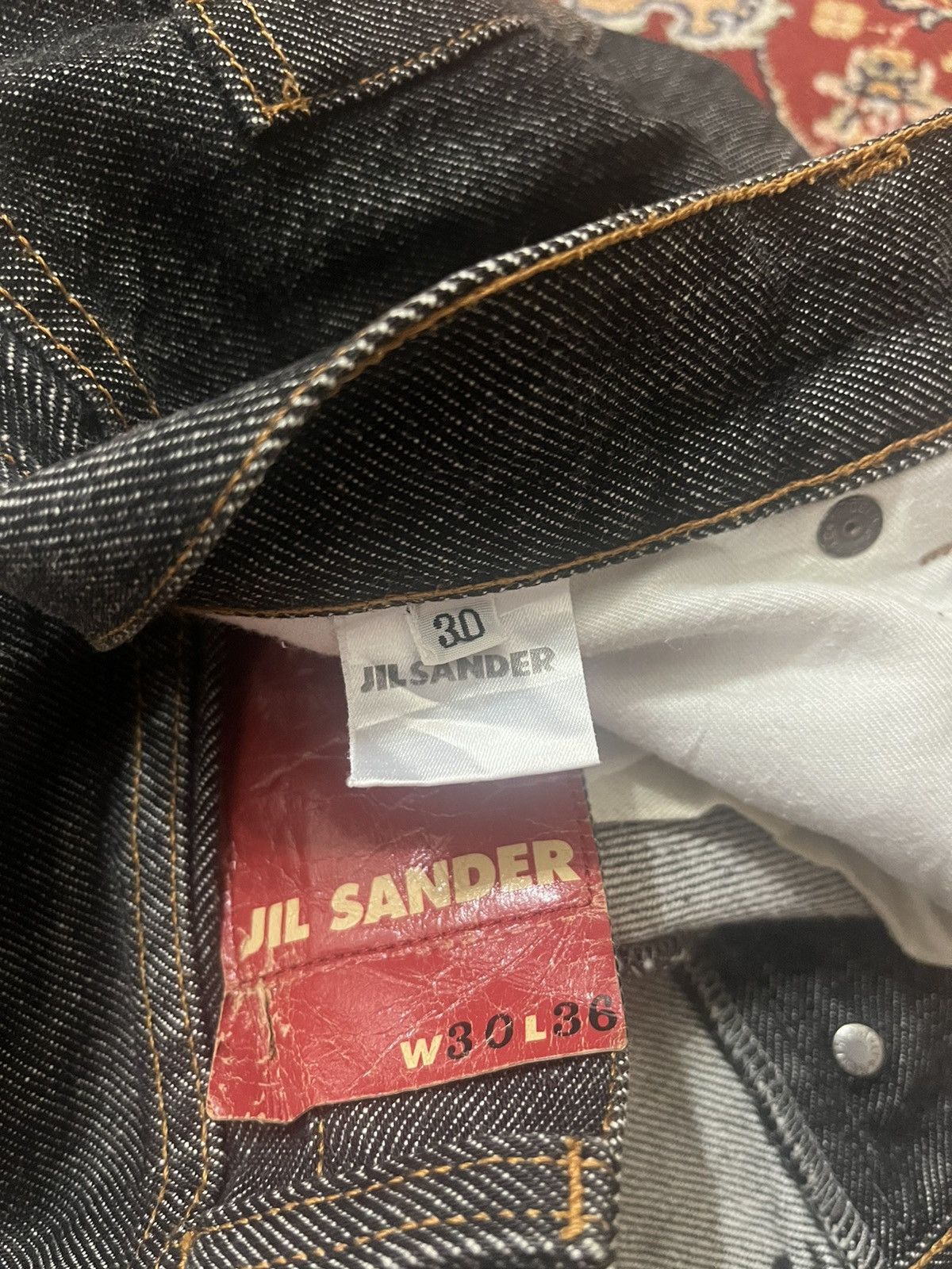 Jil Sander ✅Unique Vintage Jil Sander Jeans Size US 29 - 10 Thumbnail