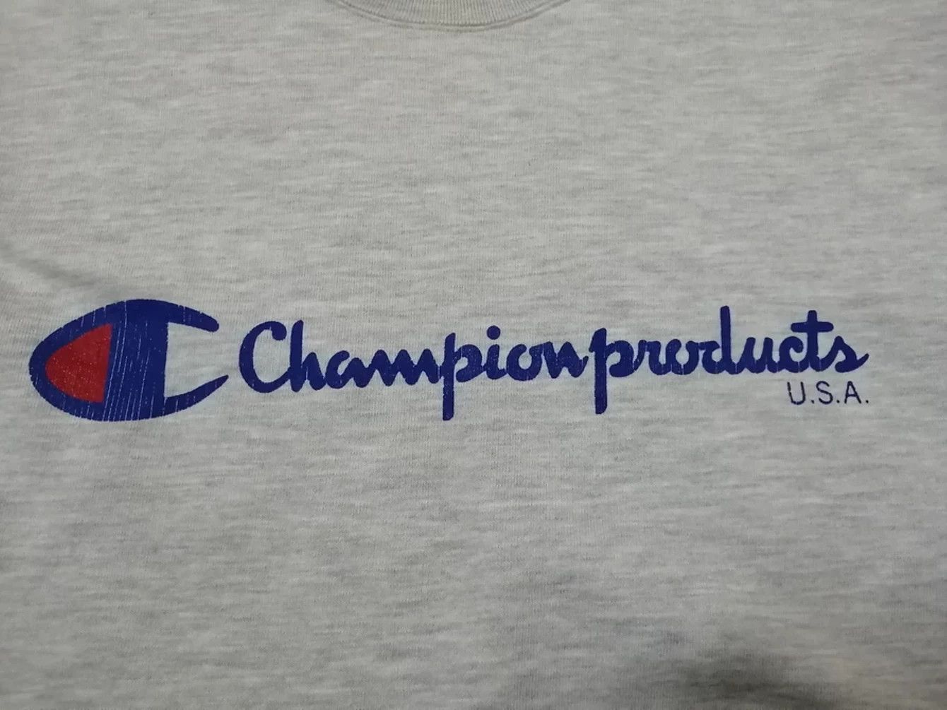 Champion Vintage CHAMPION Spell Out Crewneck Size US L / EU 52-54 / 3 - 2 Thumbnail