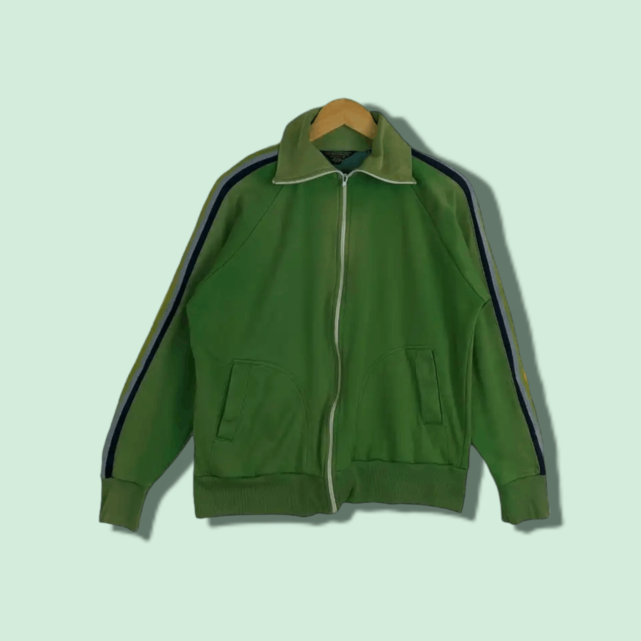 JCPenney Vintage 90's JC PENNEY Jacket Sidetape Tracktop Size US S / EU 44-46 / 1 - 1 Thumbnail