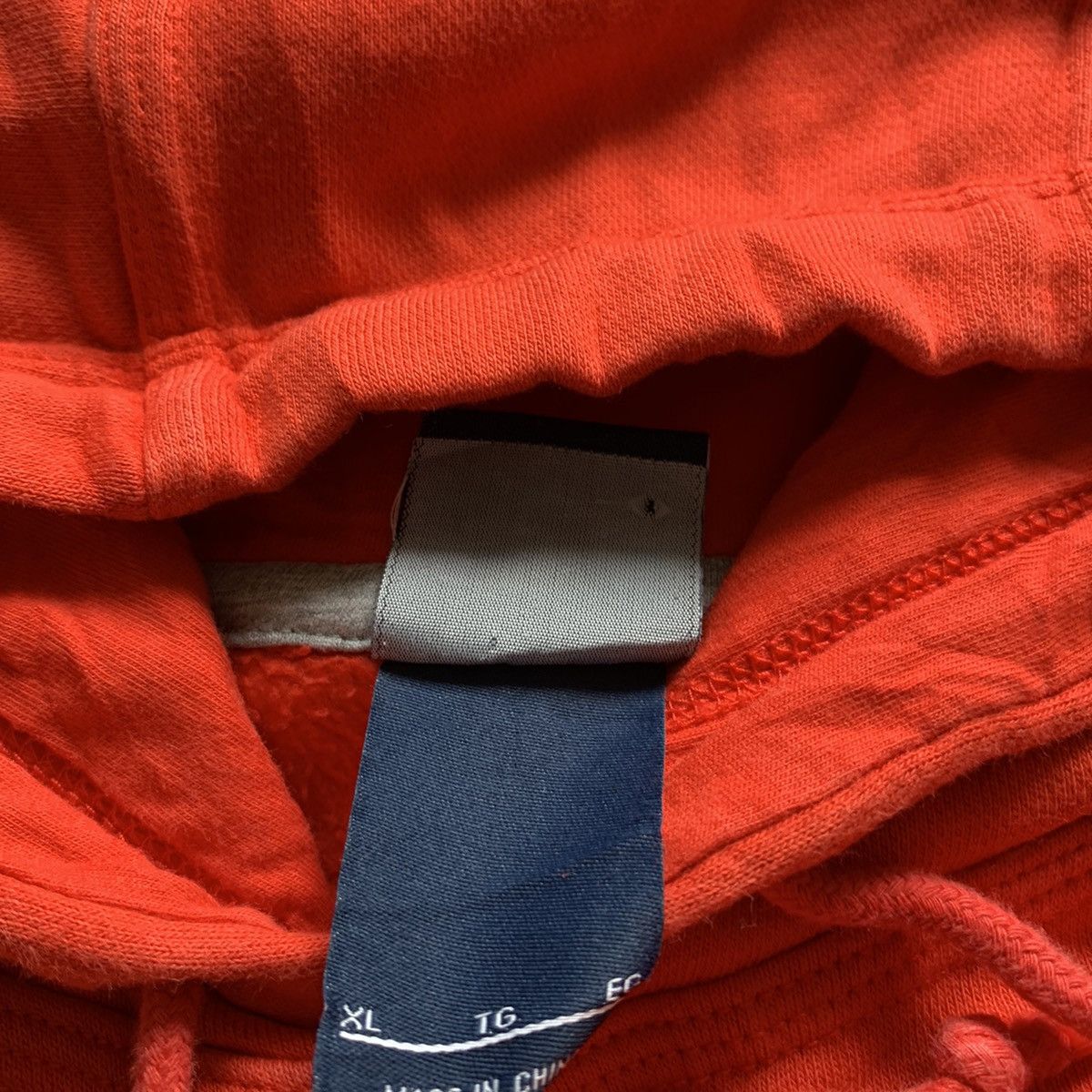 Nike Vintage 2000s Nike Embroidered Swoosh Hoodie Men's XL Red Size US XL / EU 56 / 4 - 3 Thumbnail