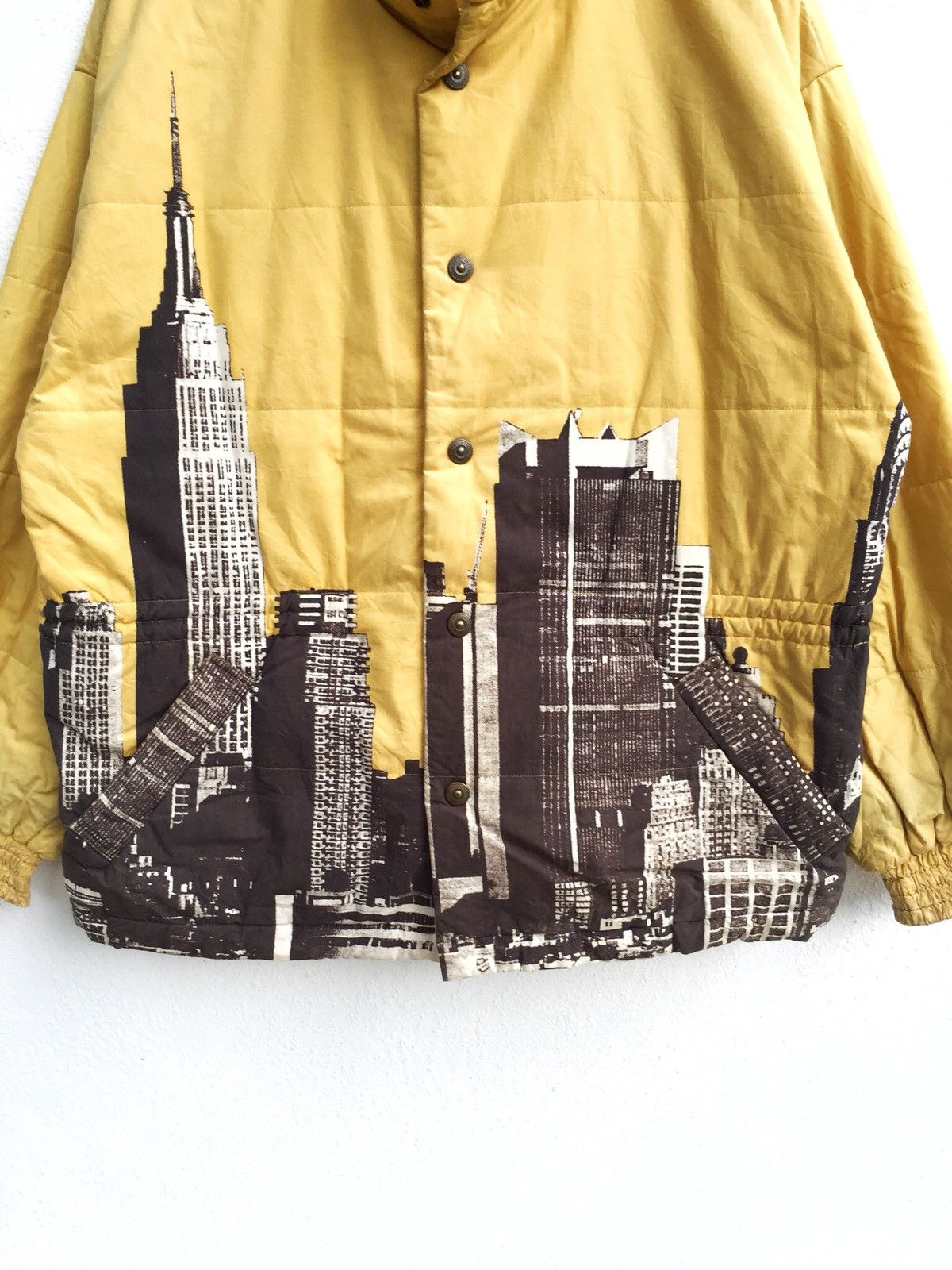 Hai Sporting Gear SUPER RARE🔥HSG OverPrinte Town Motif Bomber Jacket Size US L / EU 52-54 / 3 - 3 Thumbnail