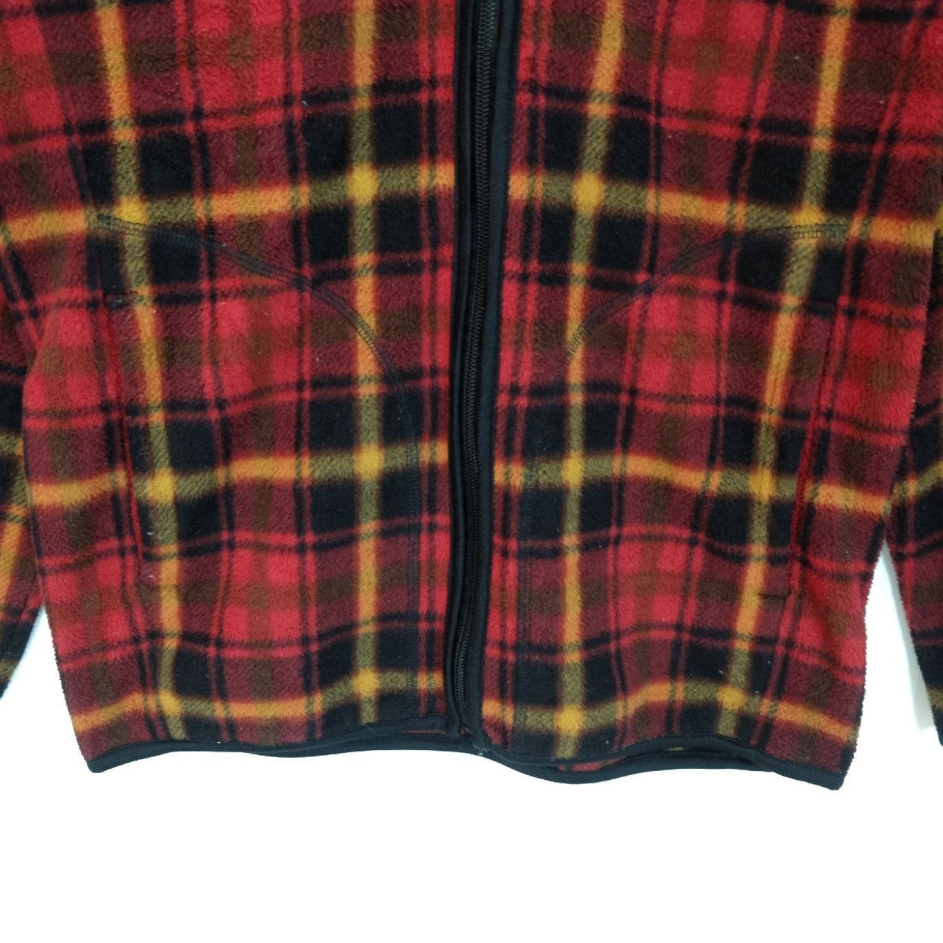 Uniqlo UNIQLO Check Nice Design Flannel Fleece Jacket Size US S / EU 44-46 / 1 - 4 Thumbnail