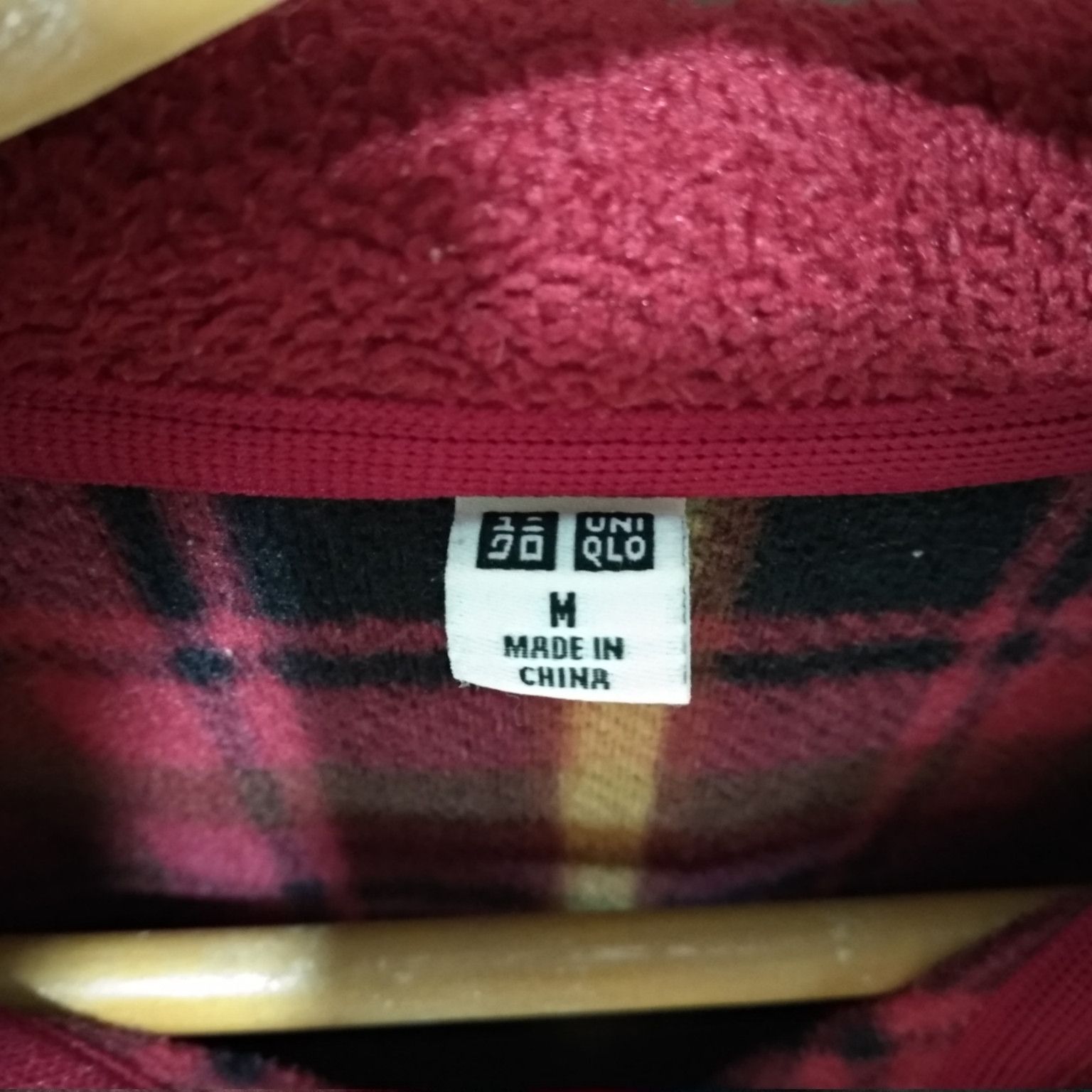Uniqlo UNIQLO Check Nice Design Flannel Fleece Jacket Size US S / EU 44-46 / 1 - 7 Thumbnail