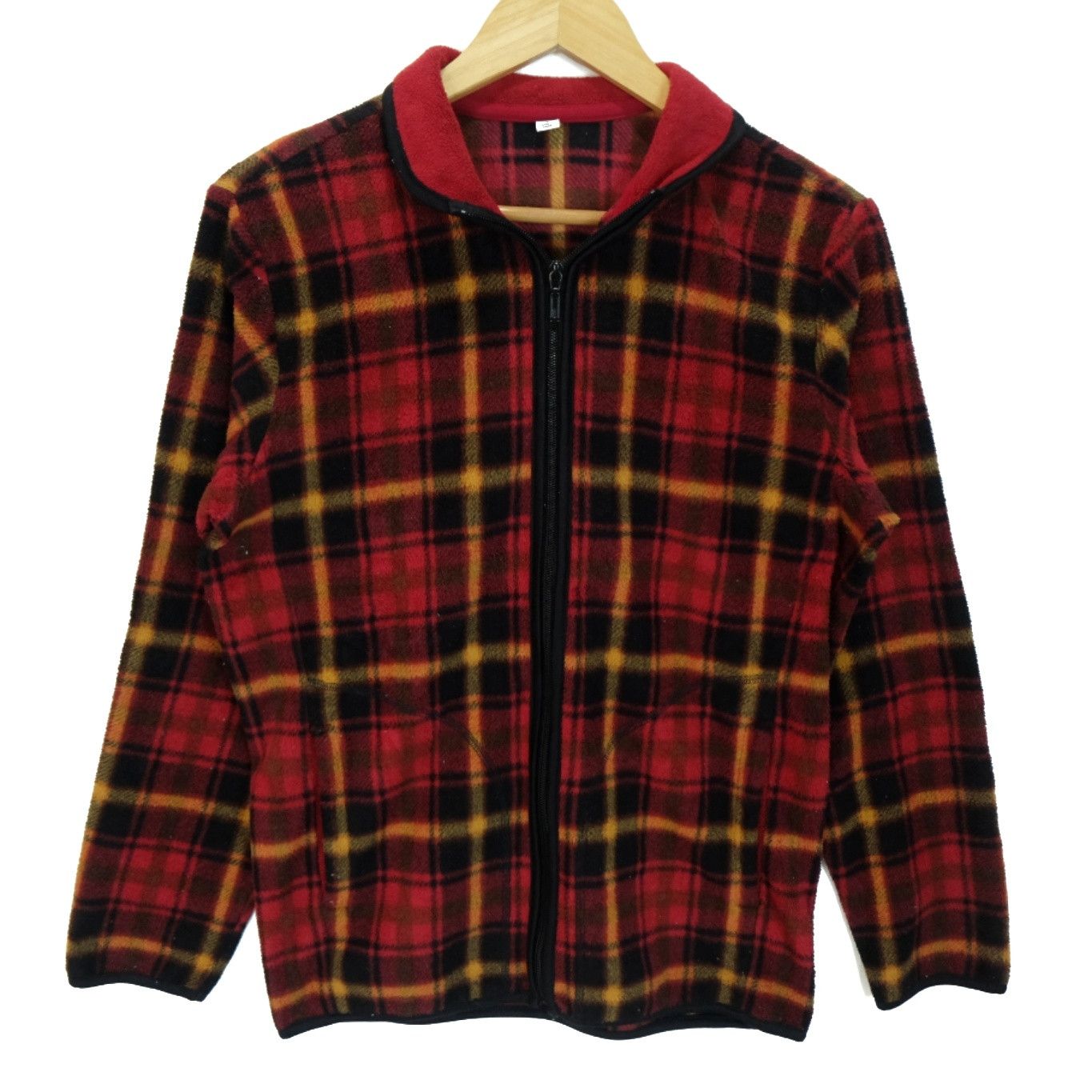 Uniqlo UNIQLO Check Nice Design Flannel Fleece Jacket Size US S / EU 44-46 / 1 - 2 Thumbnail