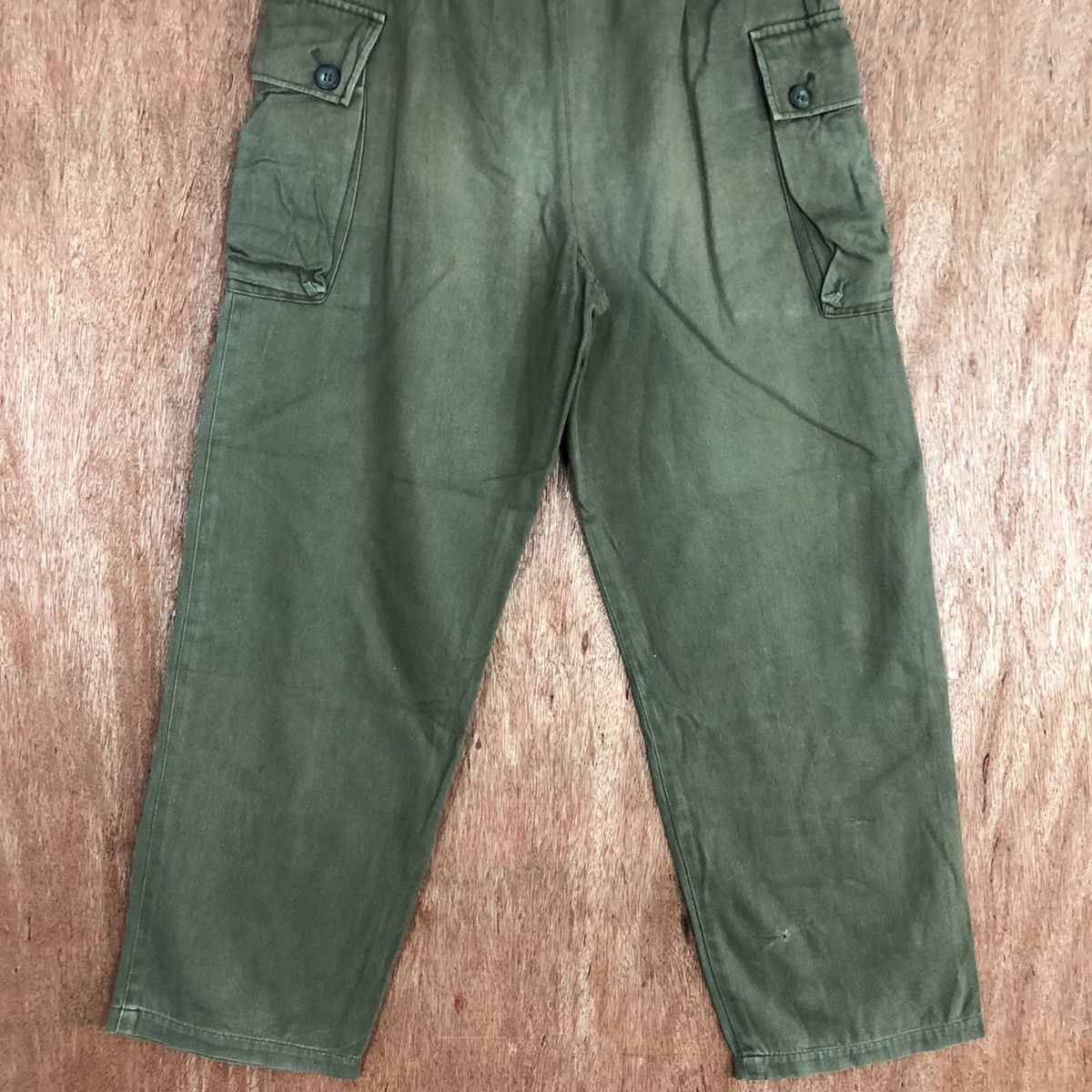 Japanese Brand DL Size 24 Livre Claire Brown Multipocket Cargo Pants #1923 Size 24" / US 00 / IT 34 - 11 Thumbnail