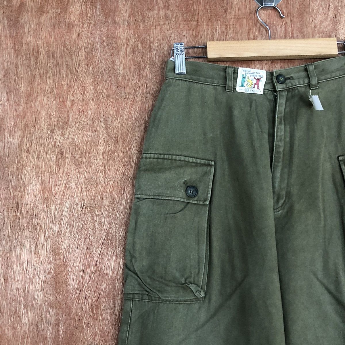 Japanese Brand DL Size 24 Livre Claire Brown Multipocket Cargo Pants #1923 Size 24" / US 00 / IT 34 - 5 Thumbnail