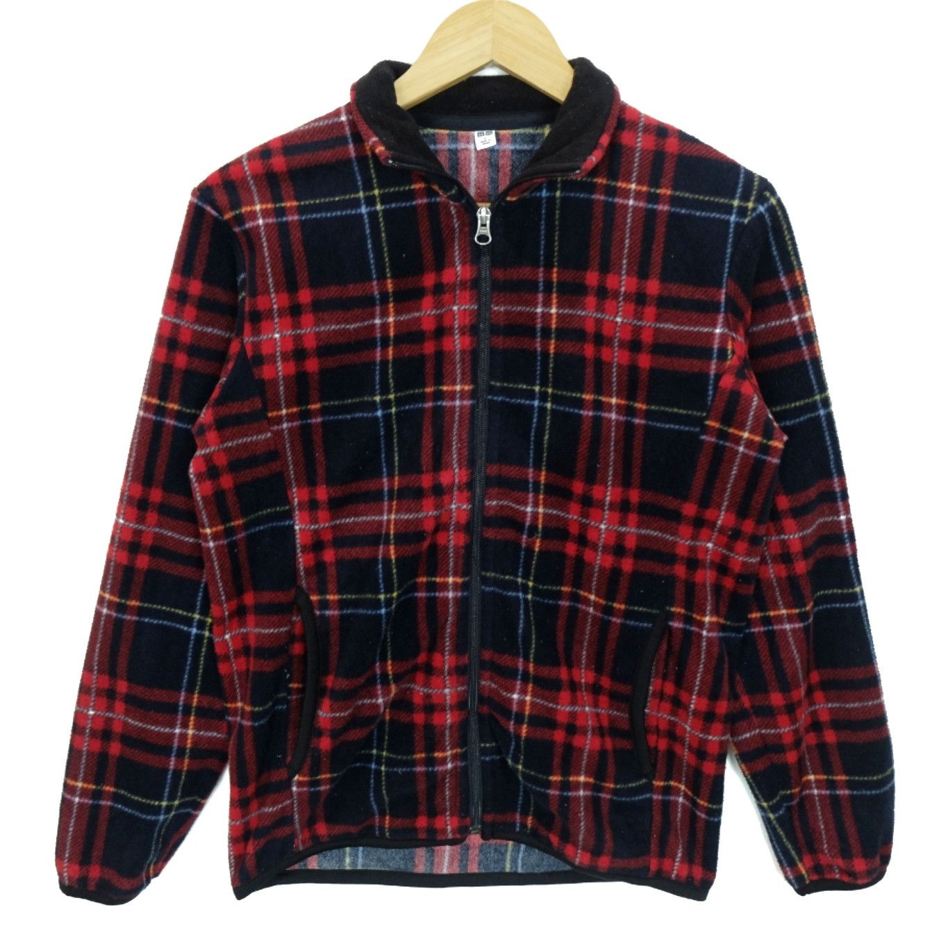 Uniqlo UNIQLO Check Nice Design Flannel Fleece Jacket Size US XS / EU 42 / 0 - 2 Thumbnail