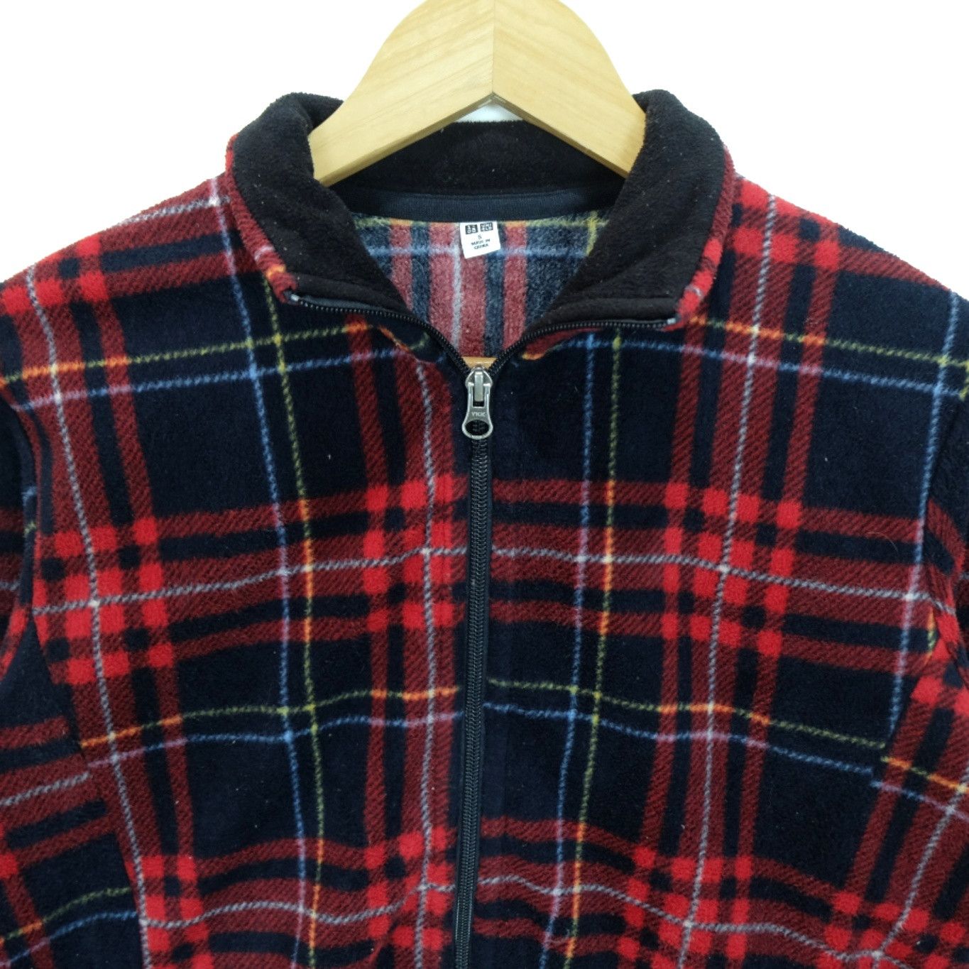 Uniqlo UNIQLO Check Nice Design Flannel Fleece Jacket Size US XS / EU 42 / 0 - 3 Thumbnail
