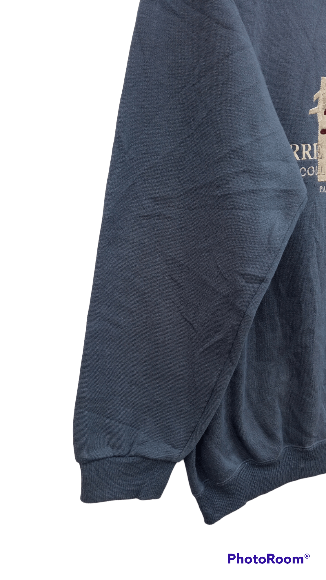 Pierre Balmain × Vintage 🔥🔥Vintage Pierre Balmain Paris Spellout Logo Sweatshirt Size US L / EU 52-54 / 3 - 7 Thumbnail