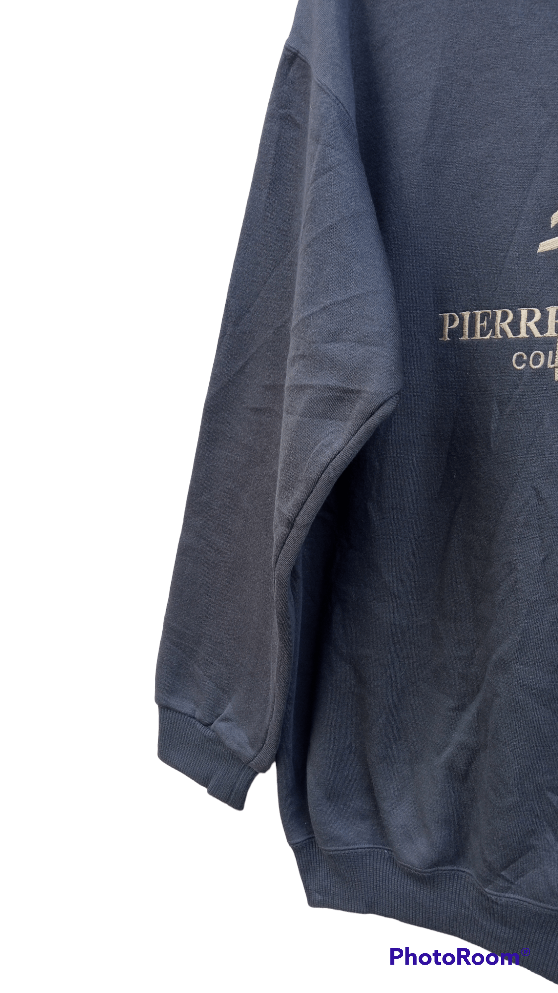 Pierre Balmain × Vintage 🔥🔥Vintage Pierre Balmain Paris Spellout Logo Sweatshirt Size US L / EU 52-54 / 3 - 10 Thumbnail