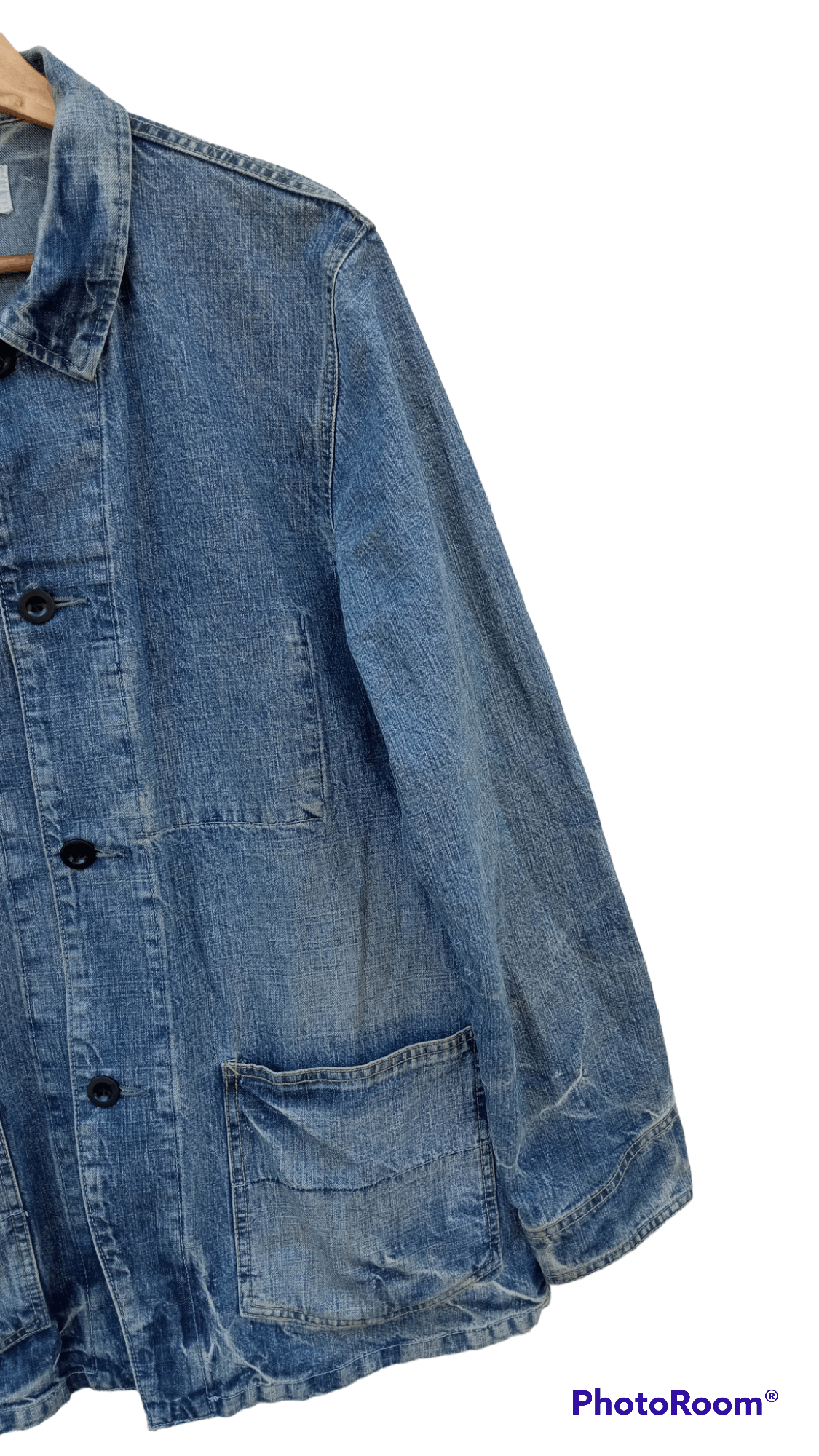 Japanese Brand × Spellbound × Vintage 🔥🔥Vintage Style Spellbound Denim Chore Jacket Size US M / EU 48-50 / 2 - 13 Thumbnail