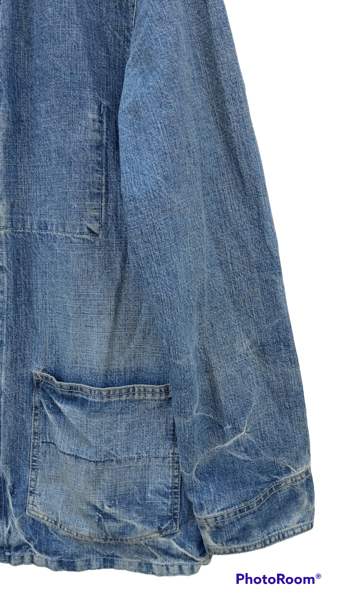 Japanese Brand × Spellbound × Vintage 🔥🔥Vintage Style Spellbound Denim Chore Jacket Size US M / EU 48-50 / 2 - 12 Thumbnail