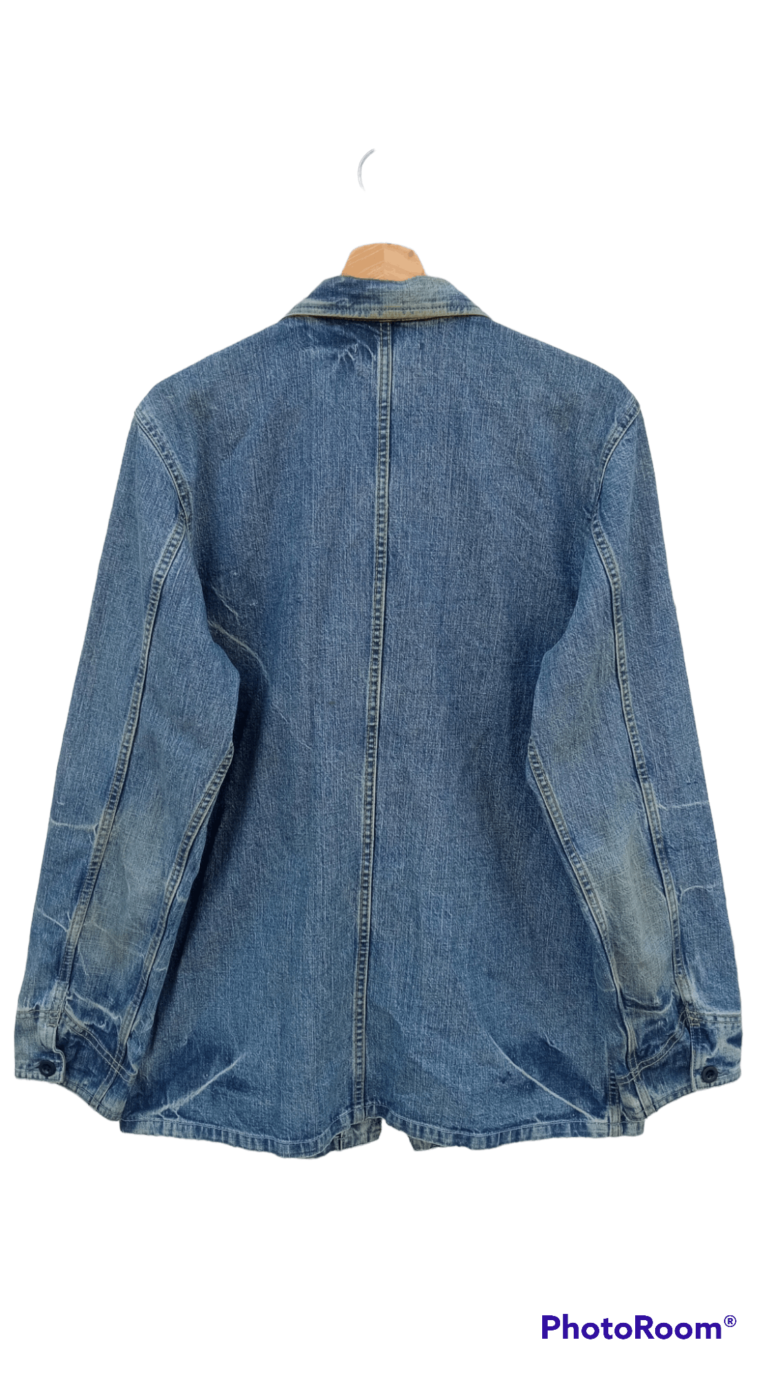 Japanese Brand × Spellbound × Vintage 🔥🔥Vintage Style Spellbound Denim Chore Jacket Size US M / EU 48-50 / 2 - 20 Thumbnail