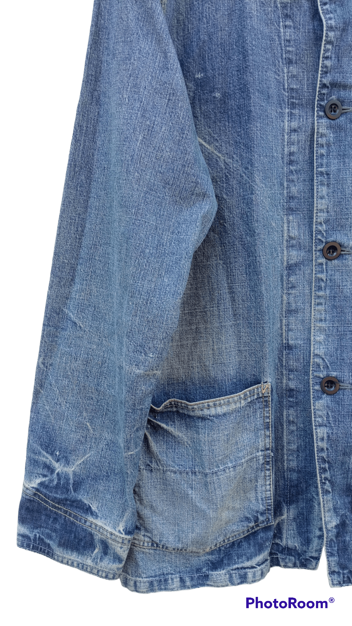 Japanese Brand × Spellbound × Vintage 🔥🔥Vintage Style Spellbound Denim Chore Jacket Size US M / EU 48-50 / 2 - 8 Thumbnail