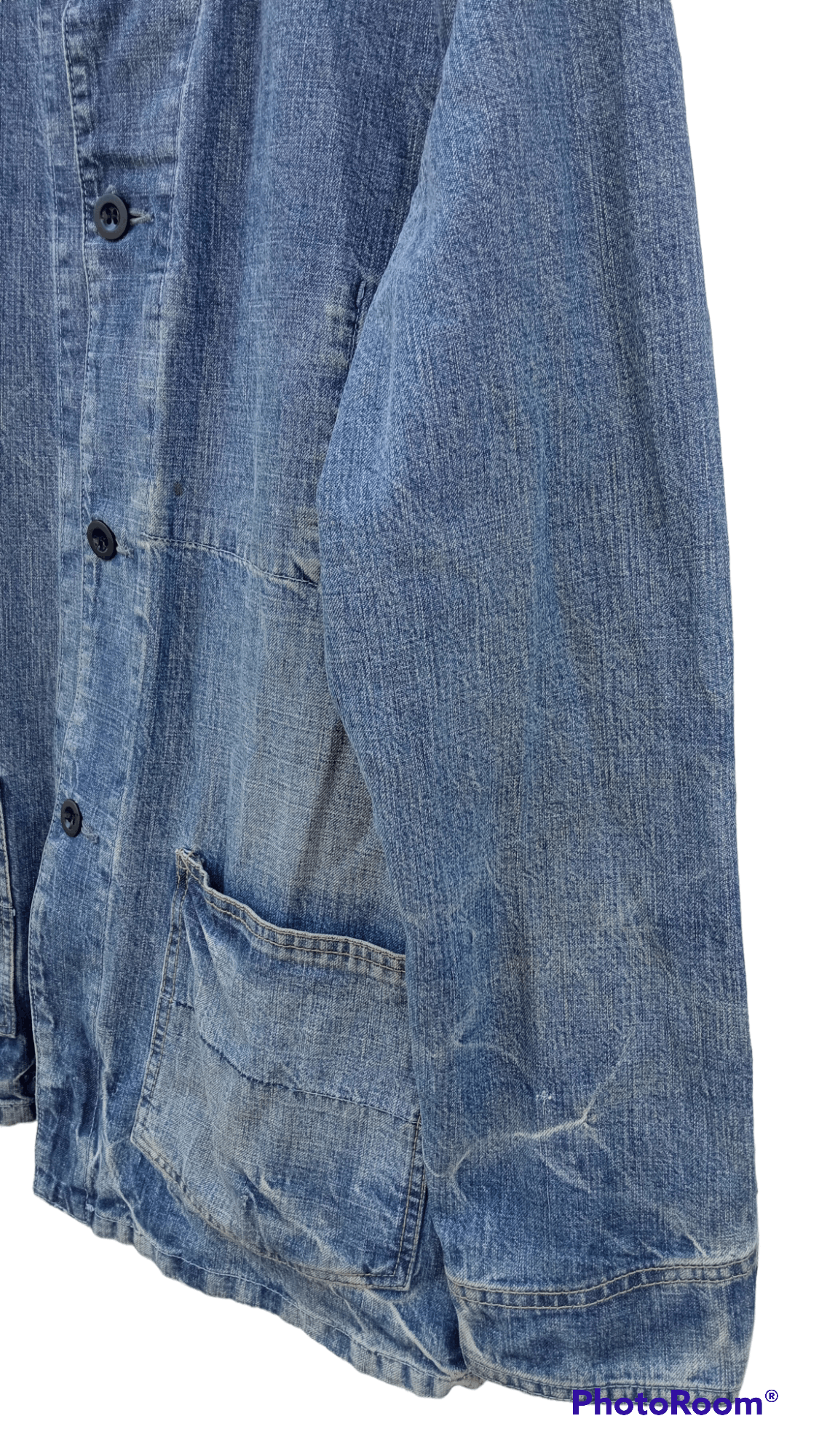 Japanese Brand × Spellbound × Vintage 🔥🔥Vintage Style Spellbound Denim Chore Jacket Size US M / EU 48-50 / 2 - 11 Thumbnail