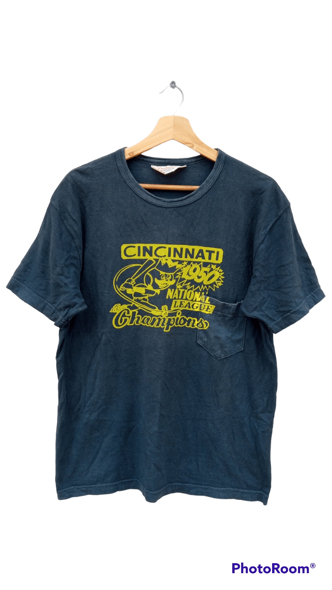Cushman × Vintage 🔥🔥Vintage Cushman T-Shirt Size US L / EU 52-54 / 3 - 1 Thumbnail